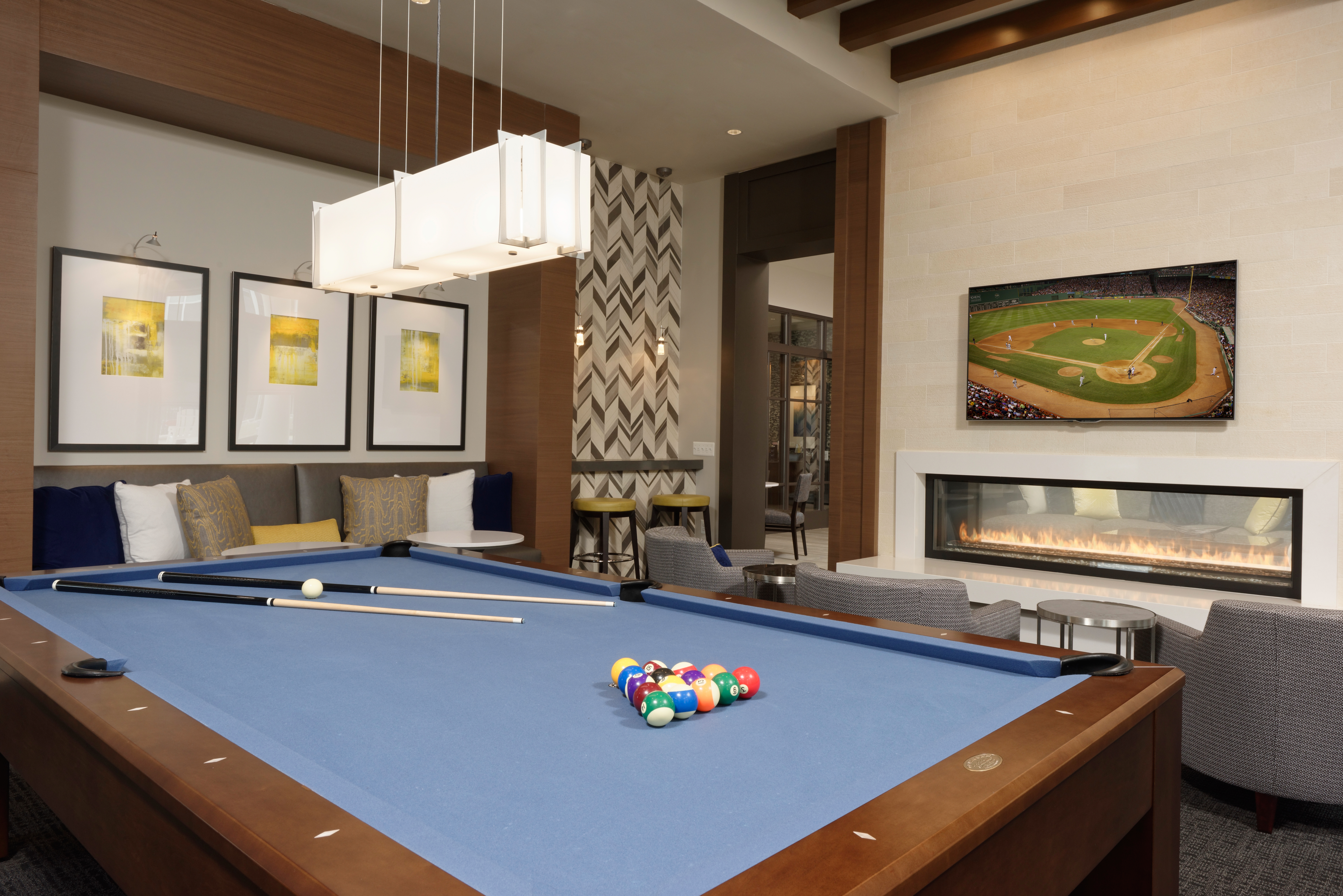 Game room at Avalon