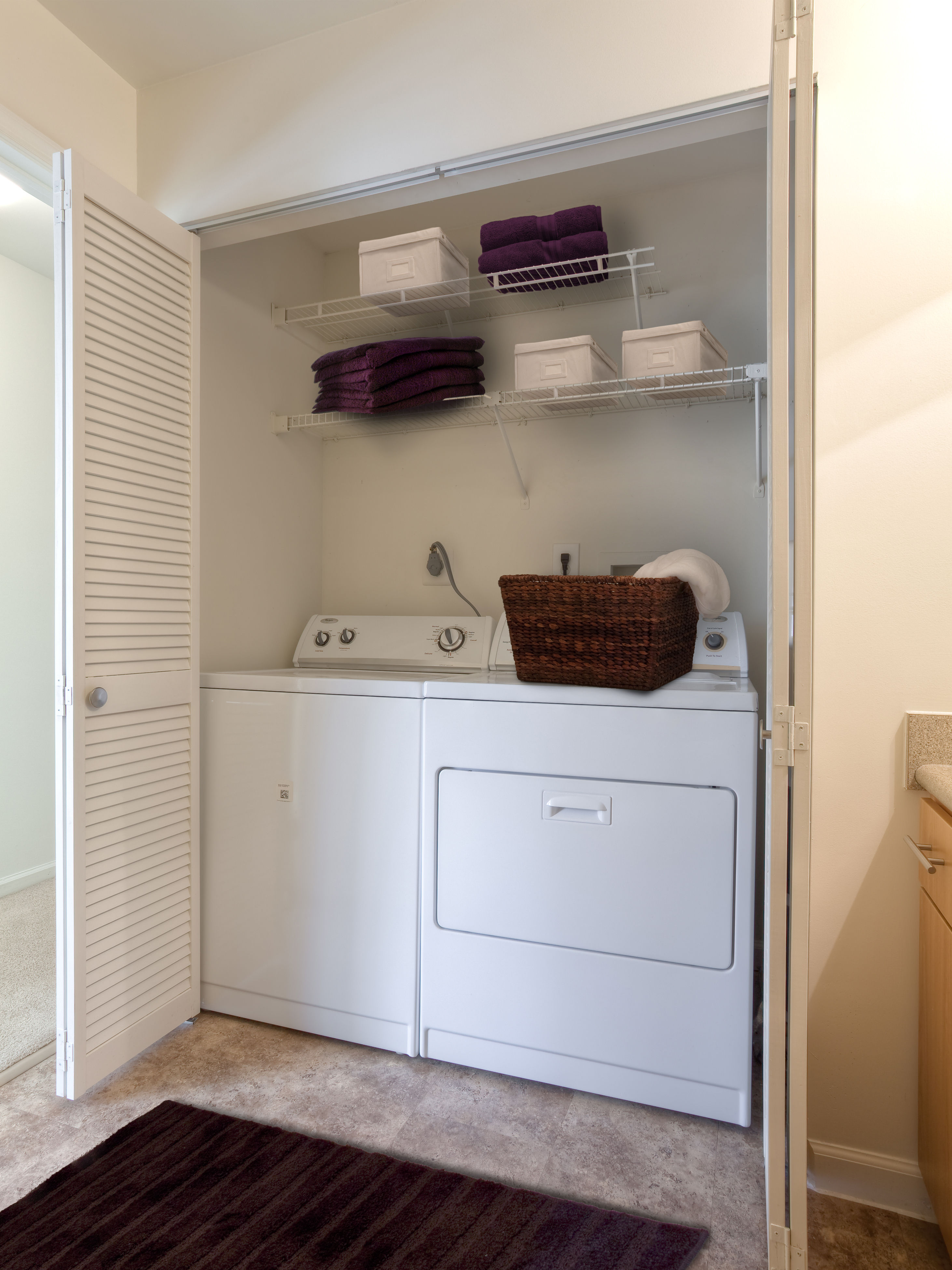 Laundry room at Eaves
