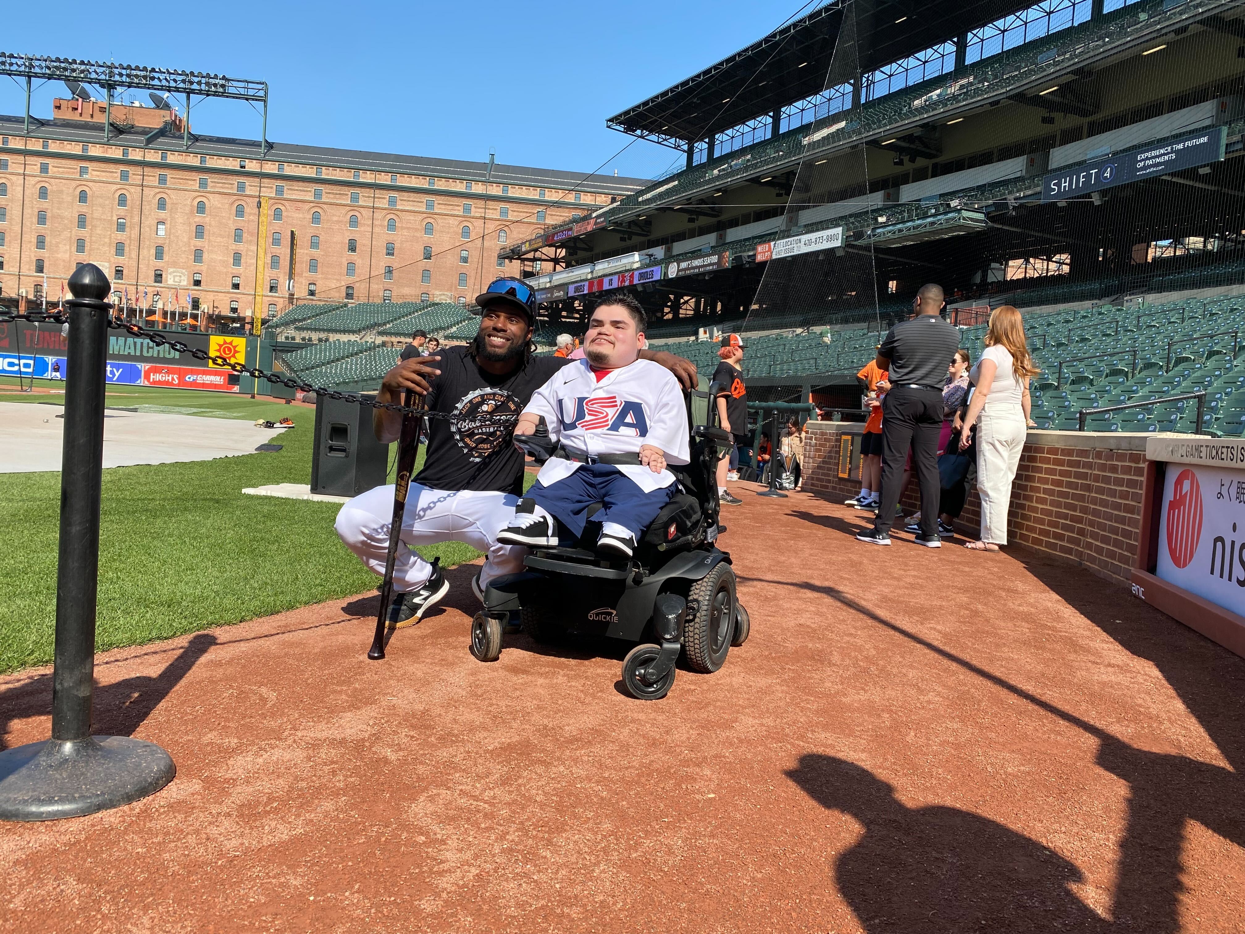Orioles OF Cedric Mullins meets the streamer who famously shouted I can't  escape him! - The Baltimore Banner