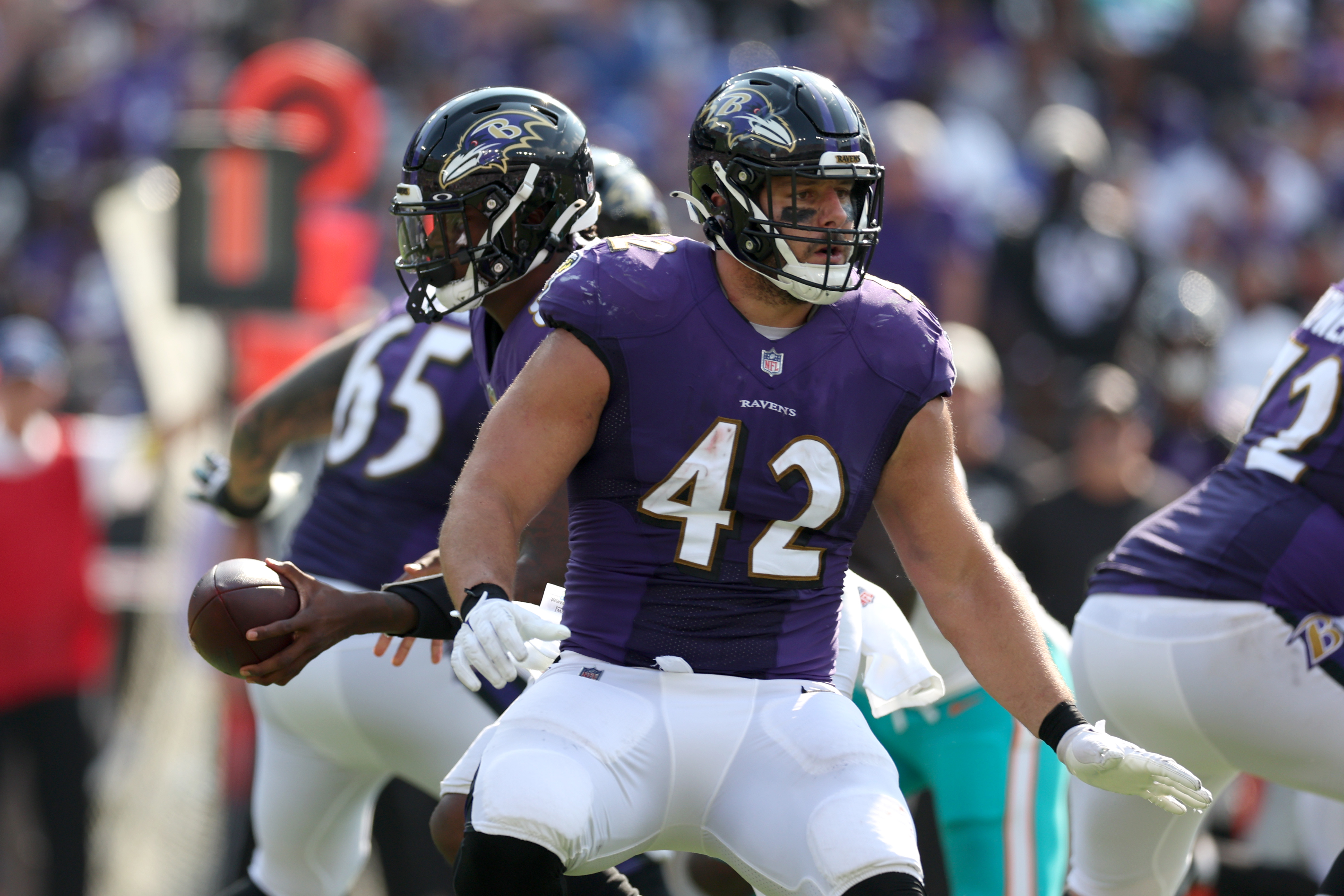 Fullback Patrick Ricard Agrees to Three-Year Deal With Baltimore Ravens