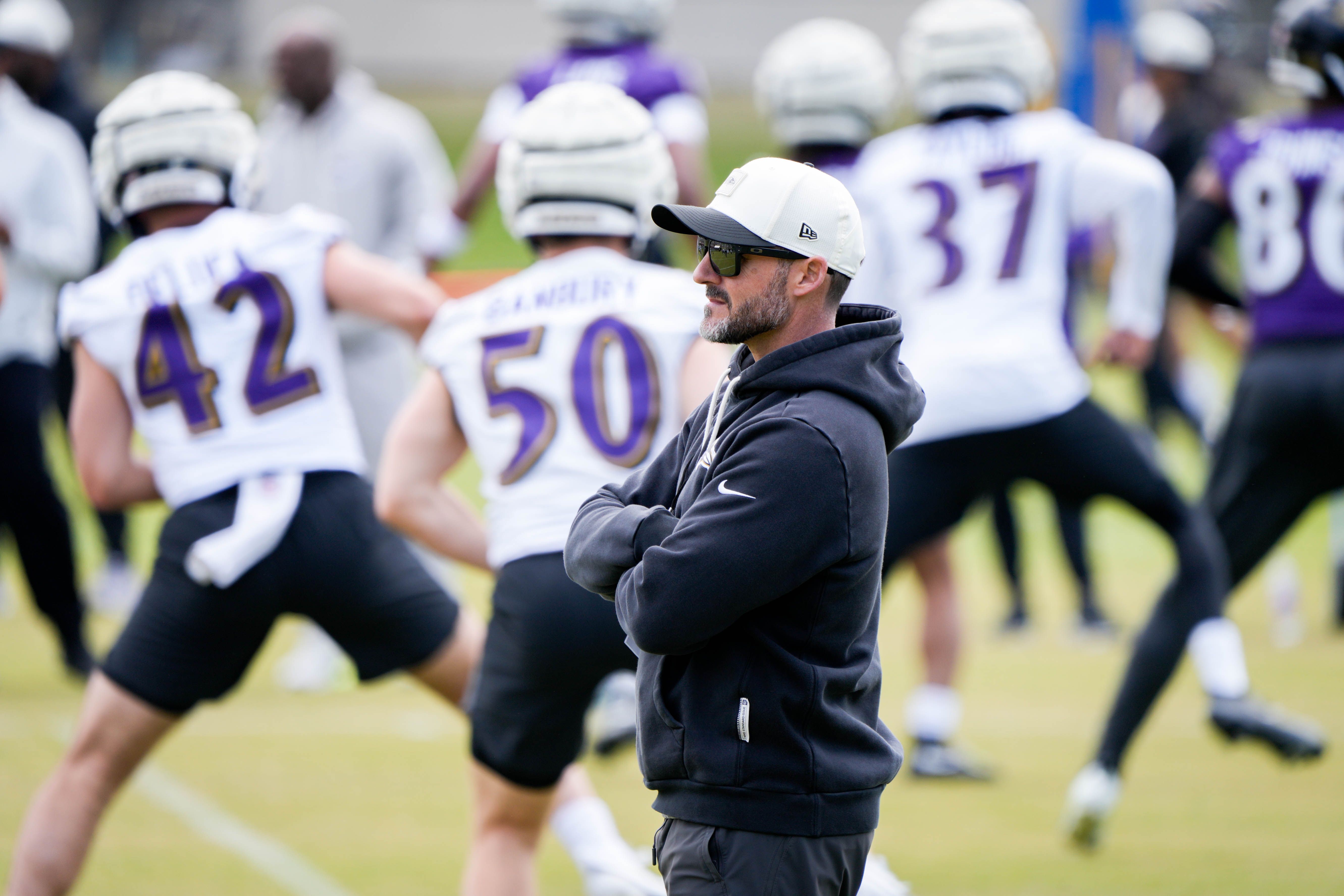 At Ravens rookie minicamp, Diego Pavia looks to ‘make his mark'; Jesse Minter ‘stoked' for new signing