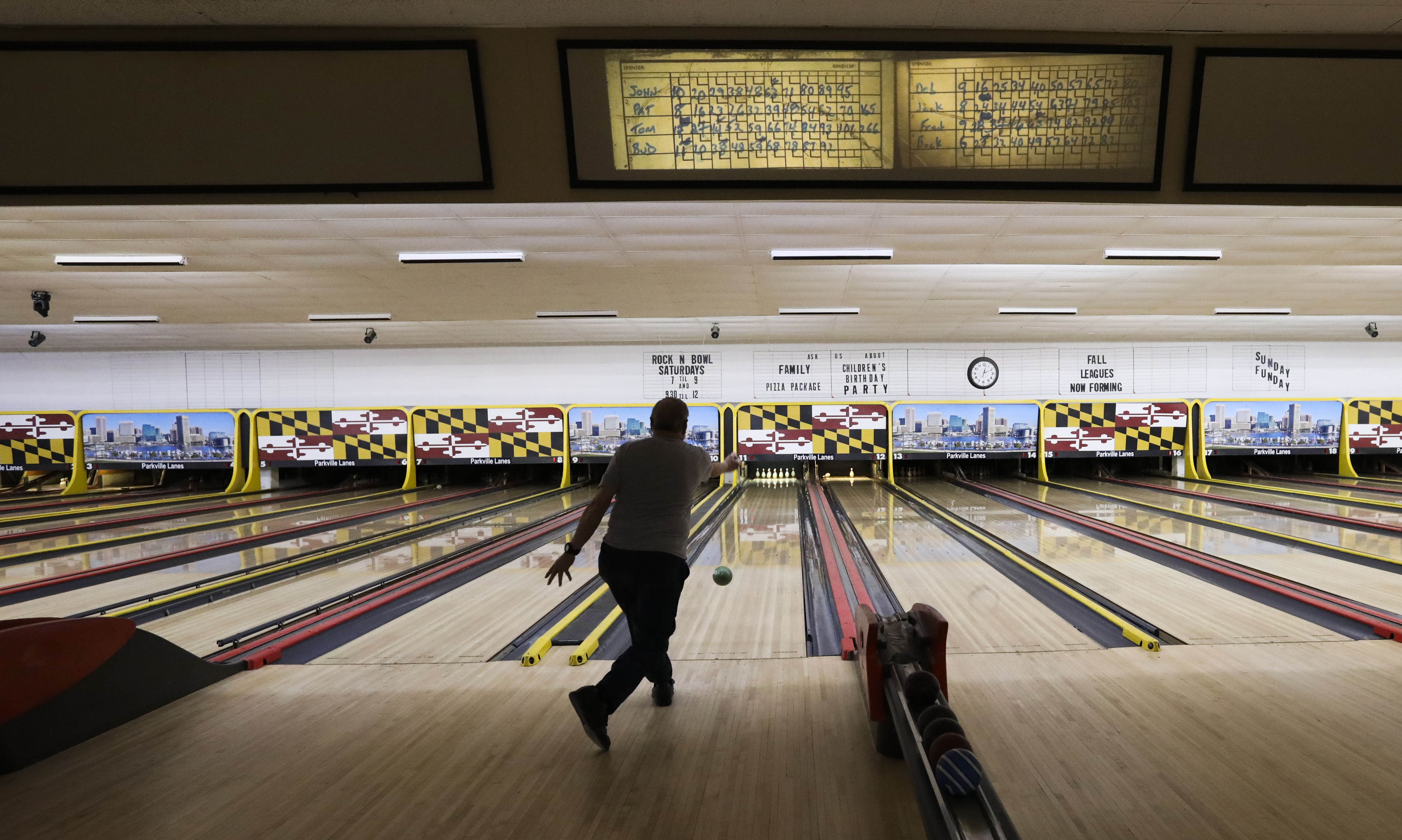 Patterson Bowling Center, the oldest continuously operating