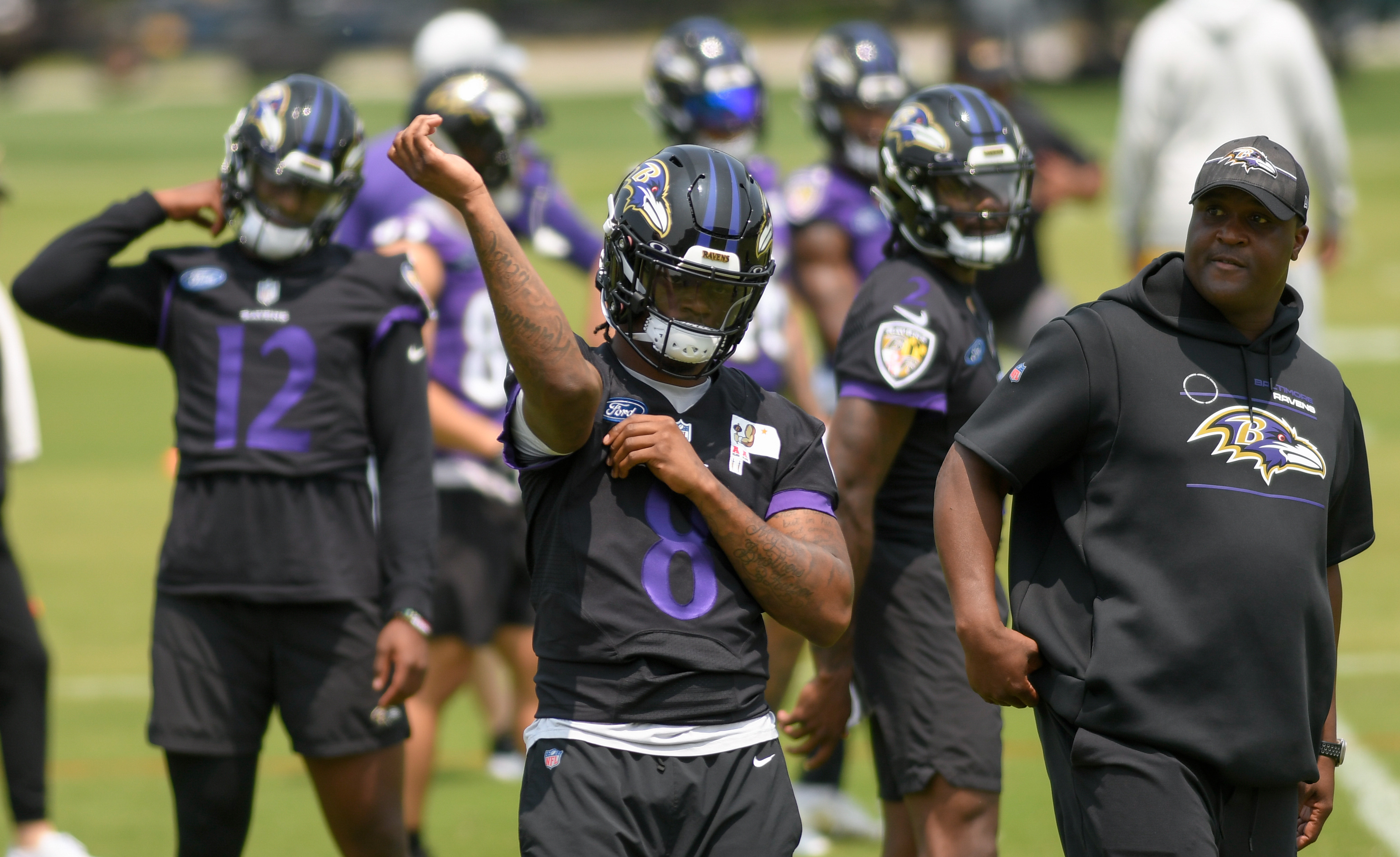 Ravens camp updates, Day 3: These shiny new QB jerseys have struck