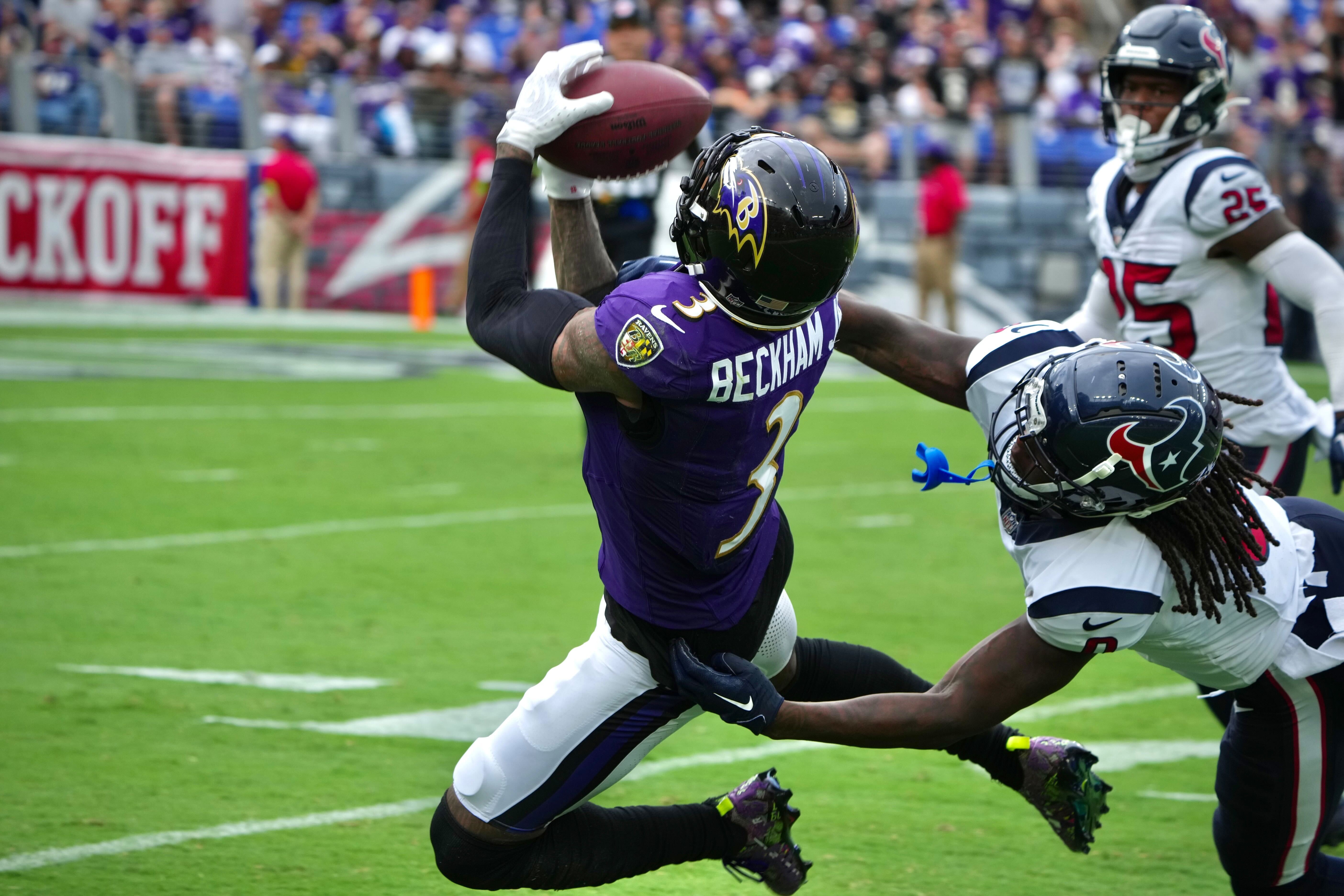 Odell Beckham Jr. Shines in First Visit to M&T Bank Stadium