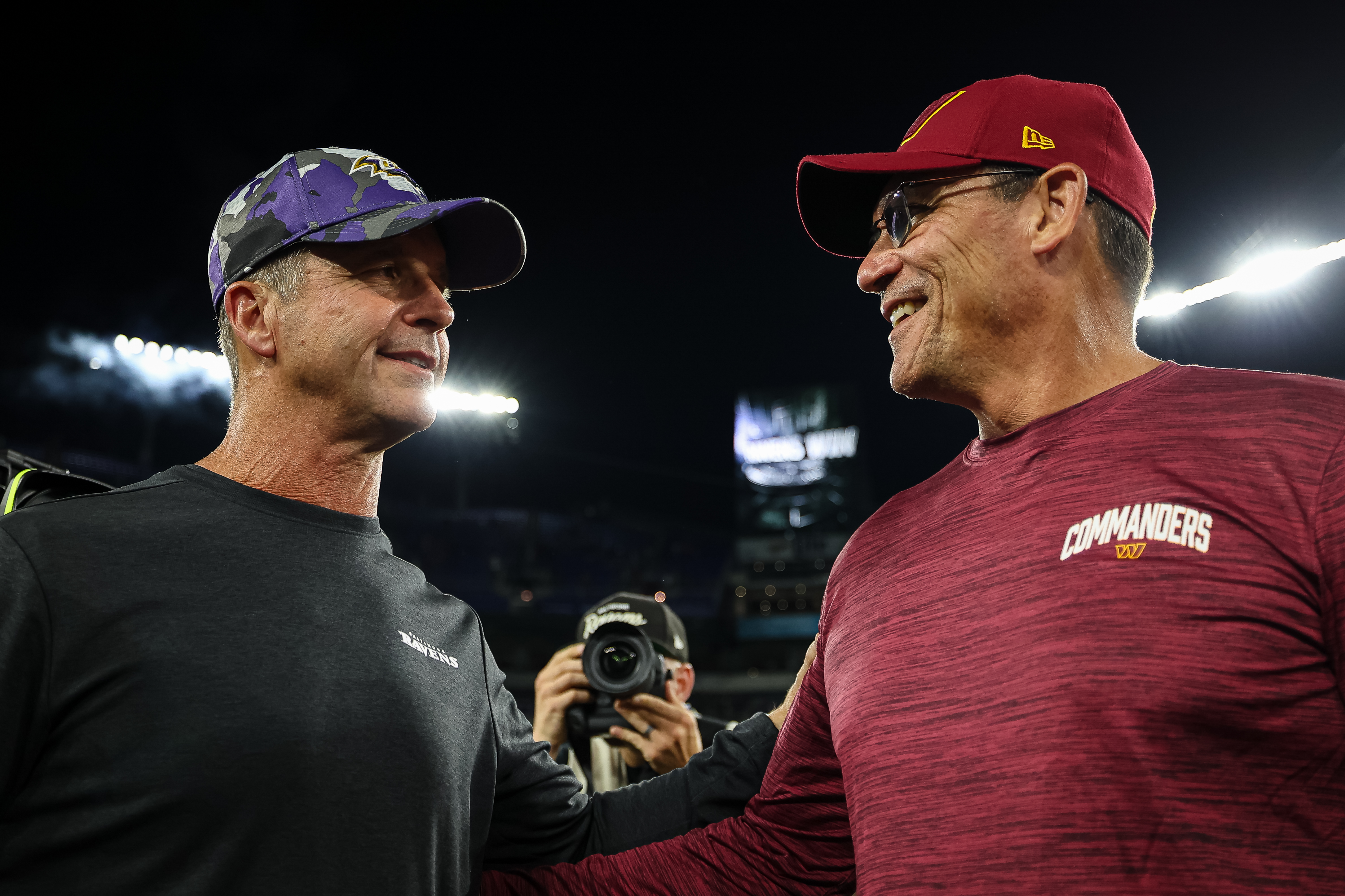 Head Coach Ron Rivera Speaks to the Media Following Second Joint Practice  with Ravens 