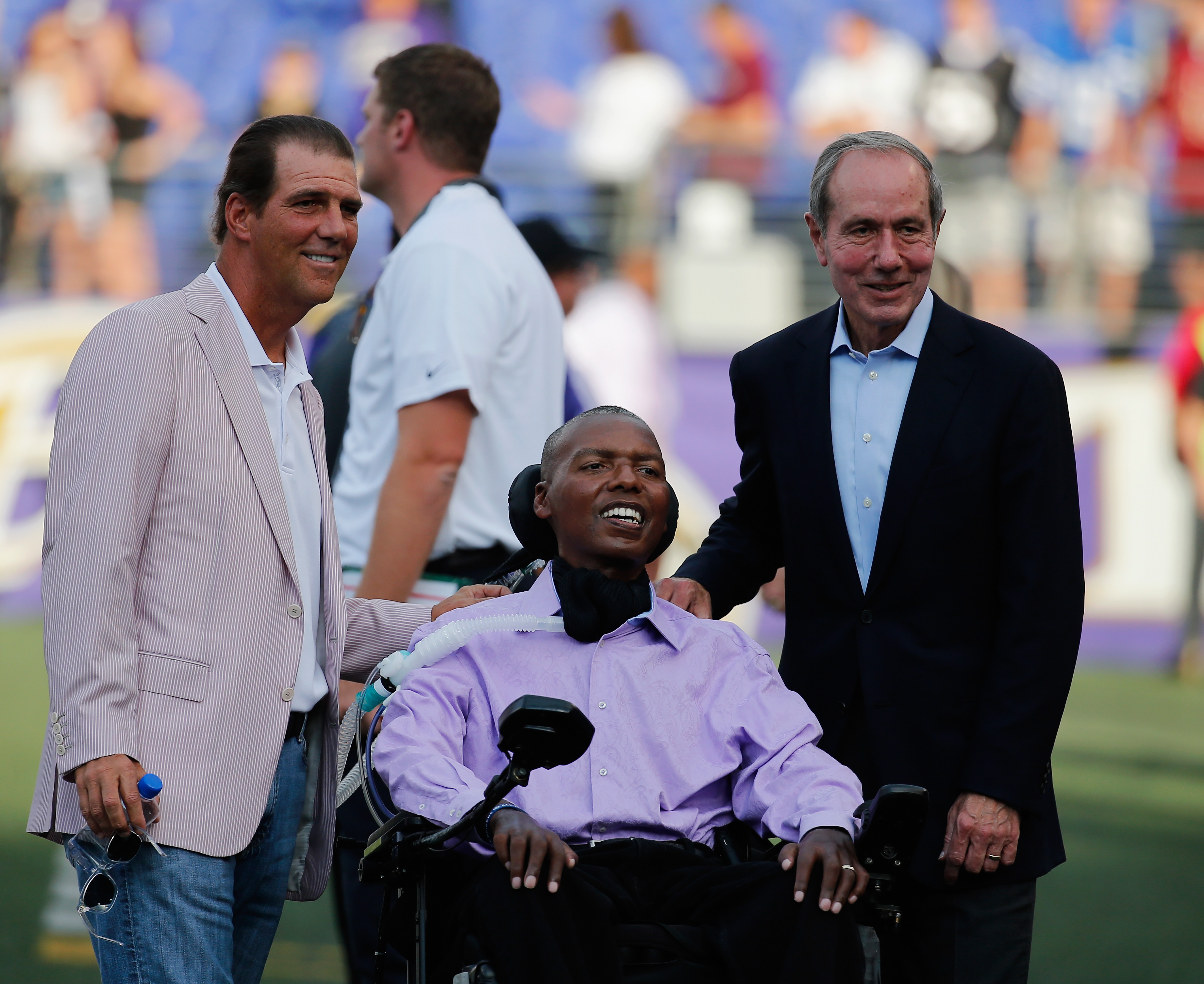 Baltimore, MD, USA. May 30, 2013. Chanda Brigance, wife of former