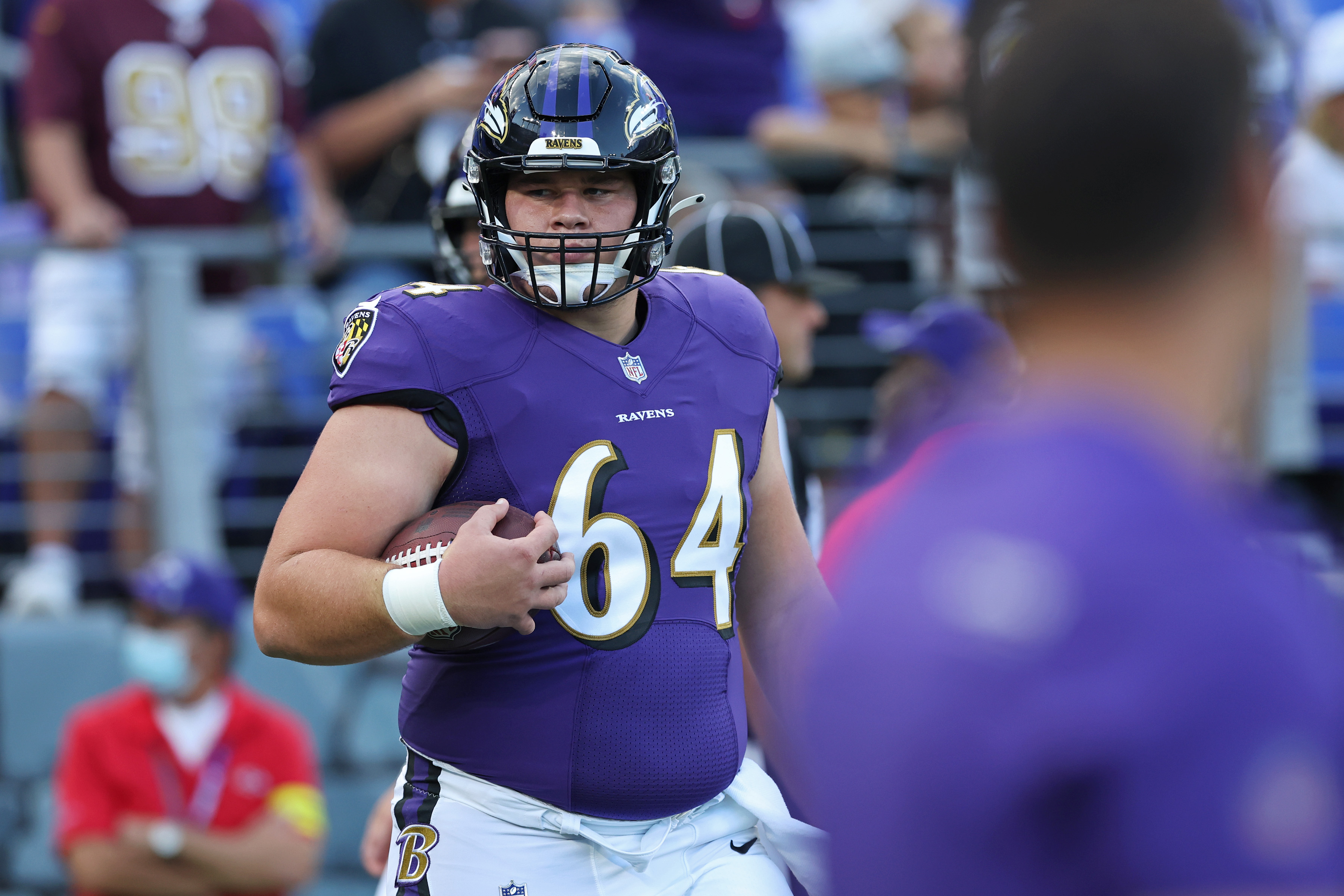 In Year 2, Ravens center Tyler Linderbaum is still small but mightier - The  Baltimore Banner