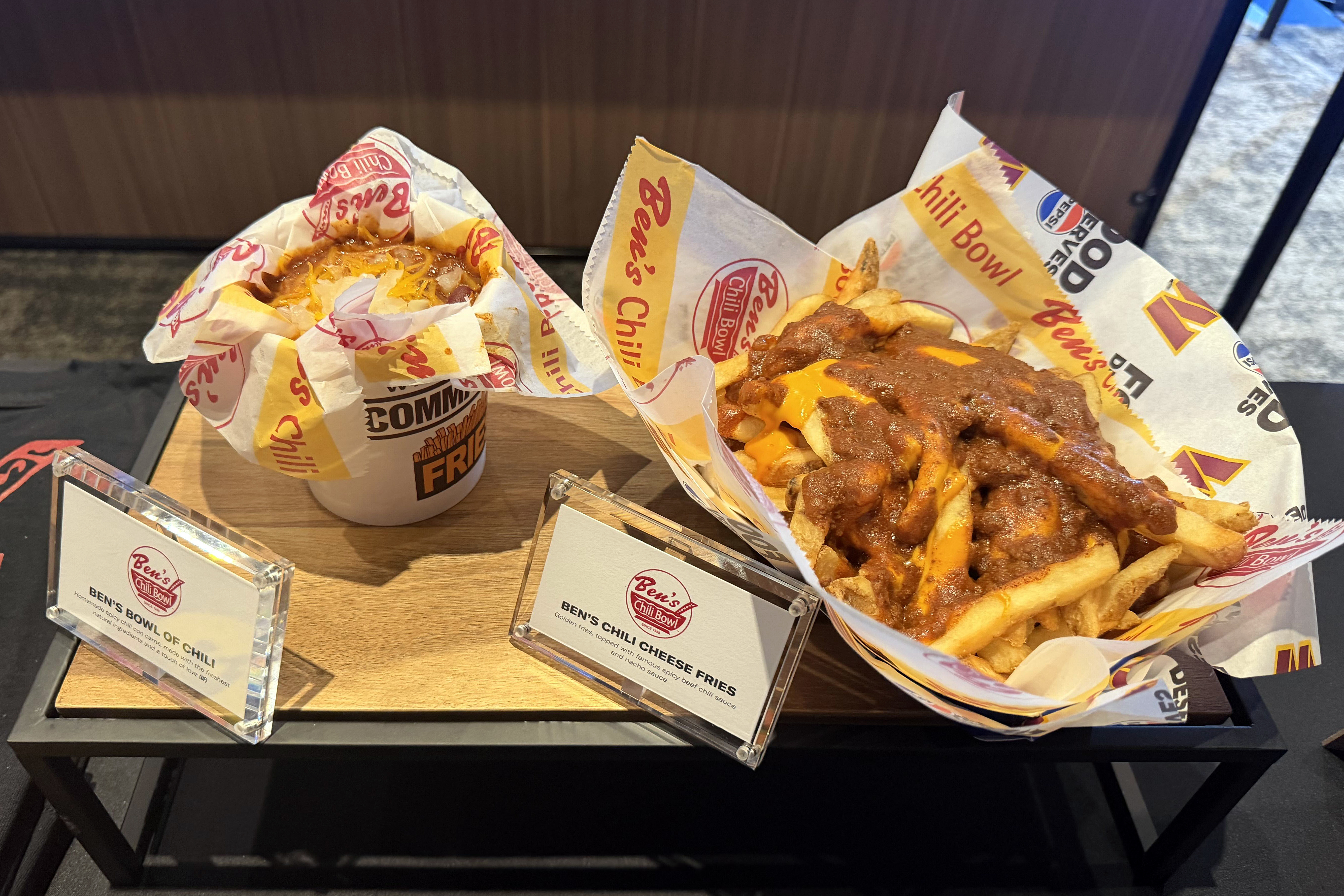 Ben's Chili Bowl, which has been selling standout half smokes, chili and chili cheese fries in D.C. since 1958, will return to as a concession option for Commanders fans this season.