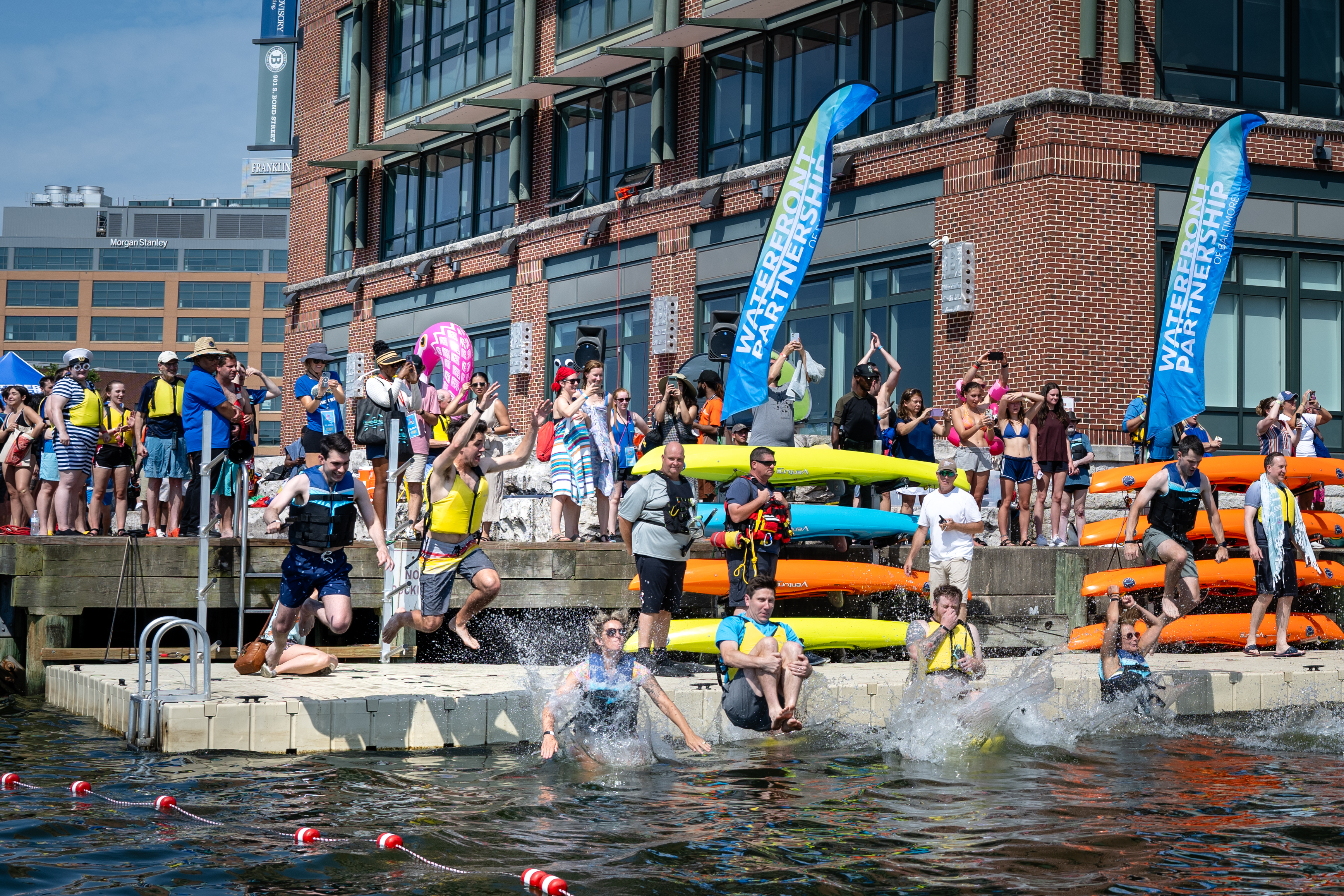 After last year's rain out, organizers announce ‘pop-up' swims in Baltimore harbor