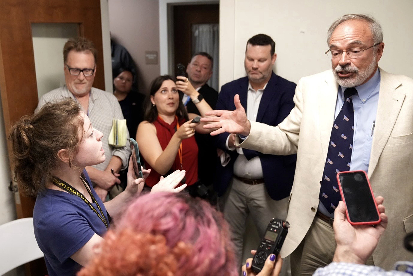 UMD student reporter threatened by Rep. Andy Harris says she won't stop covering him
