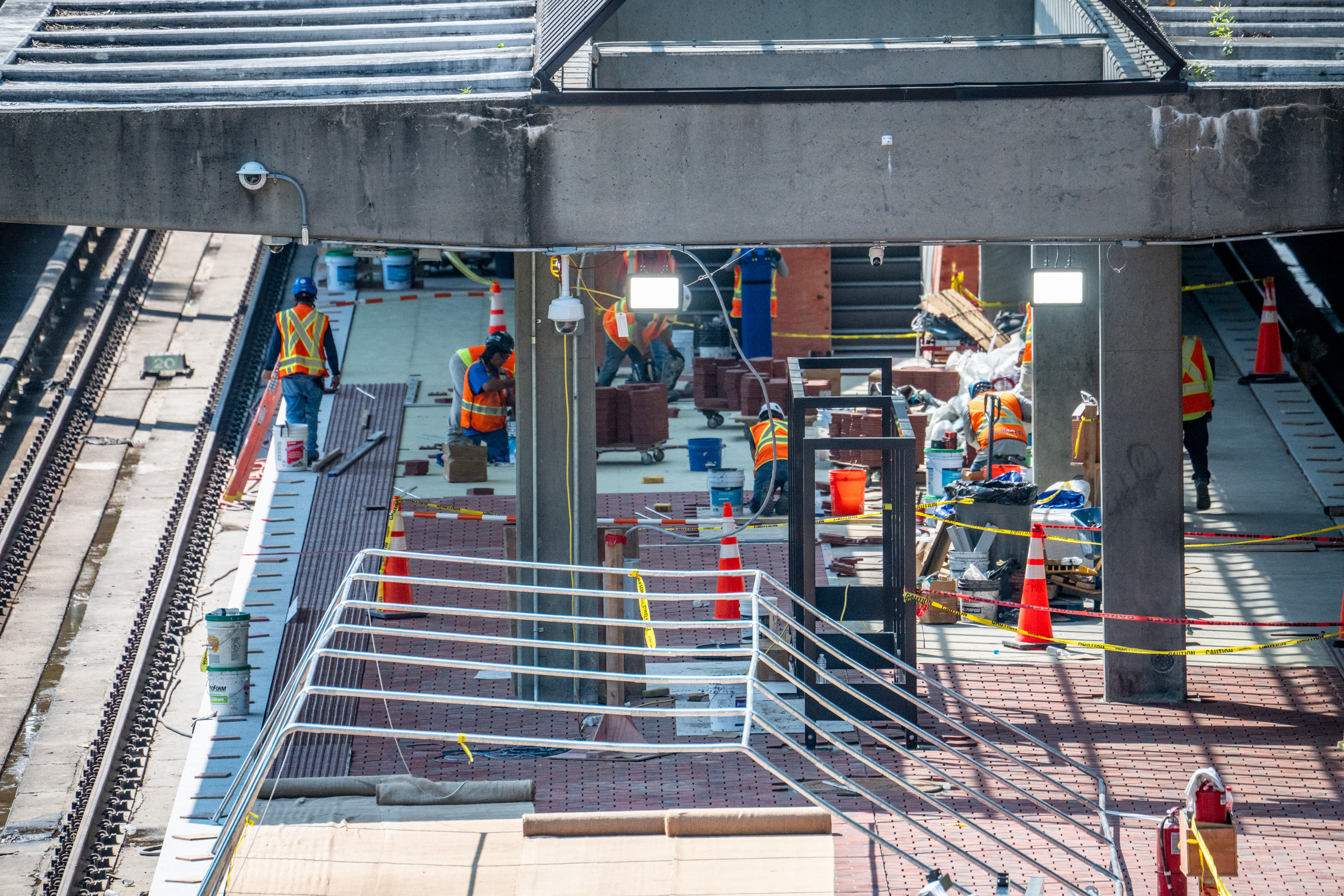 Red Line commuters' summer detour is nearly over. Three stations will reopen Sept. 7.