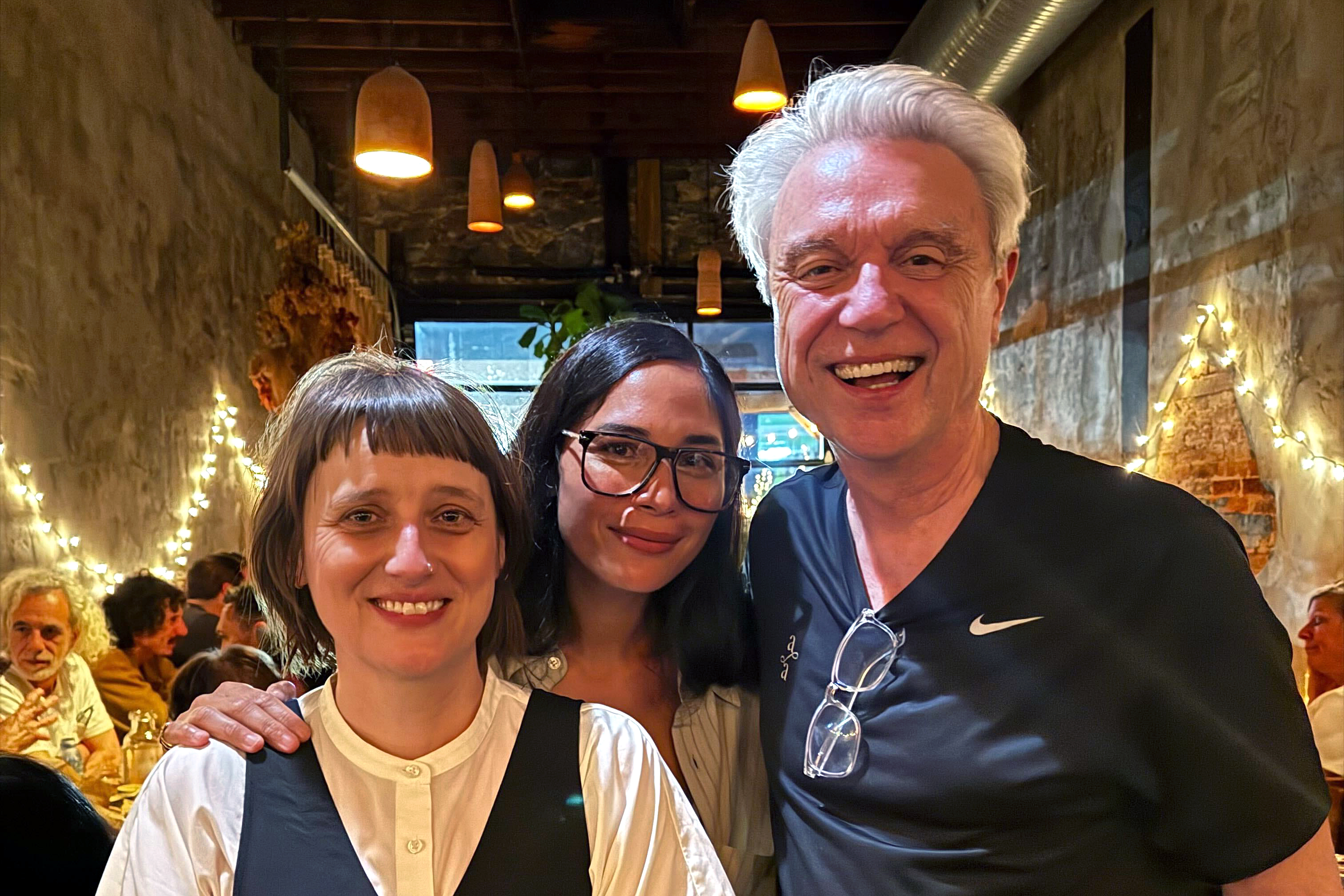 Taco killer: David Byrne makes pit stop at Clavel