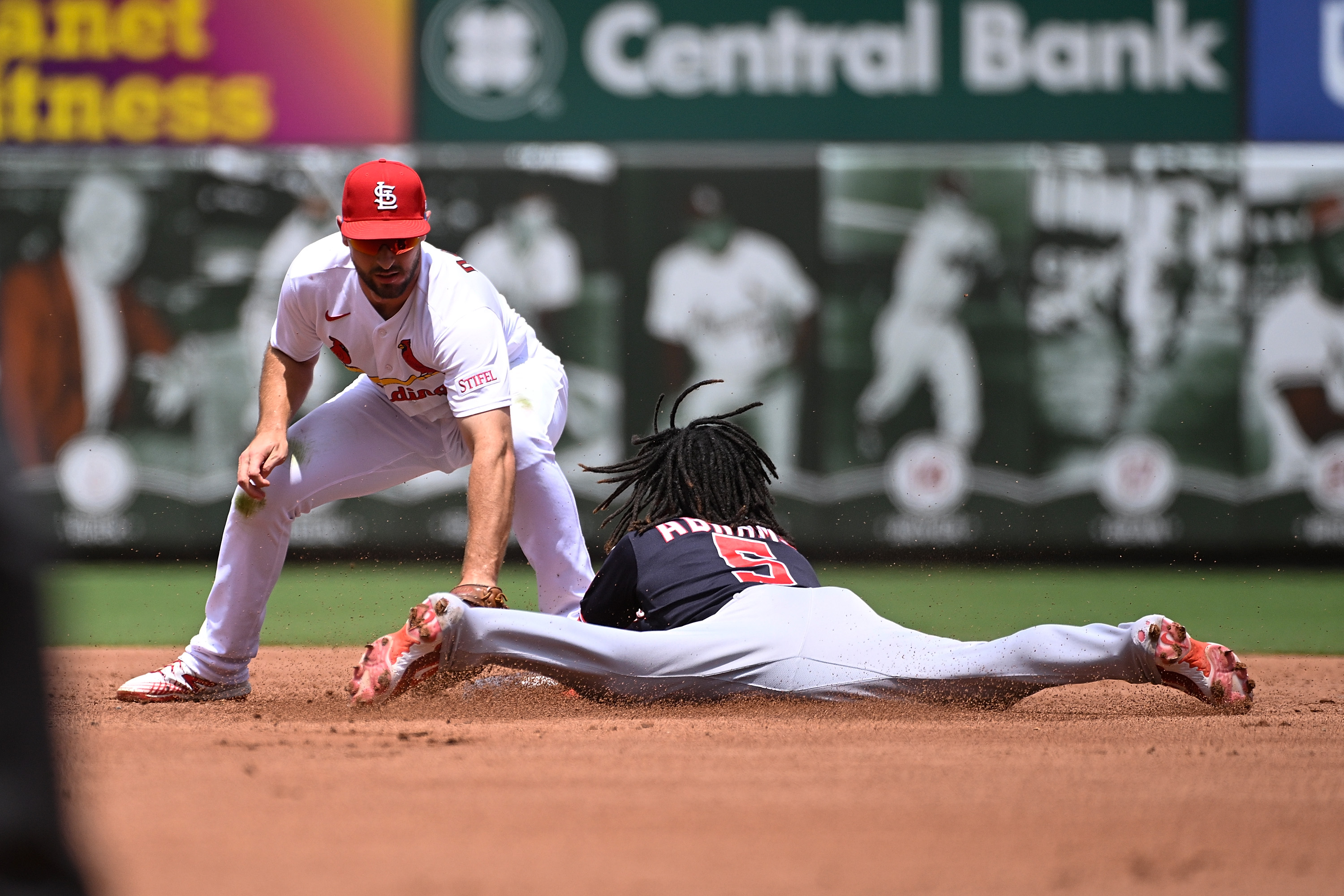 Gorman, Burleson lead Cardinals over Nationals 9-6 for doubleheader split