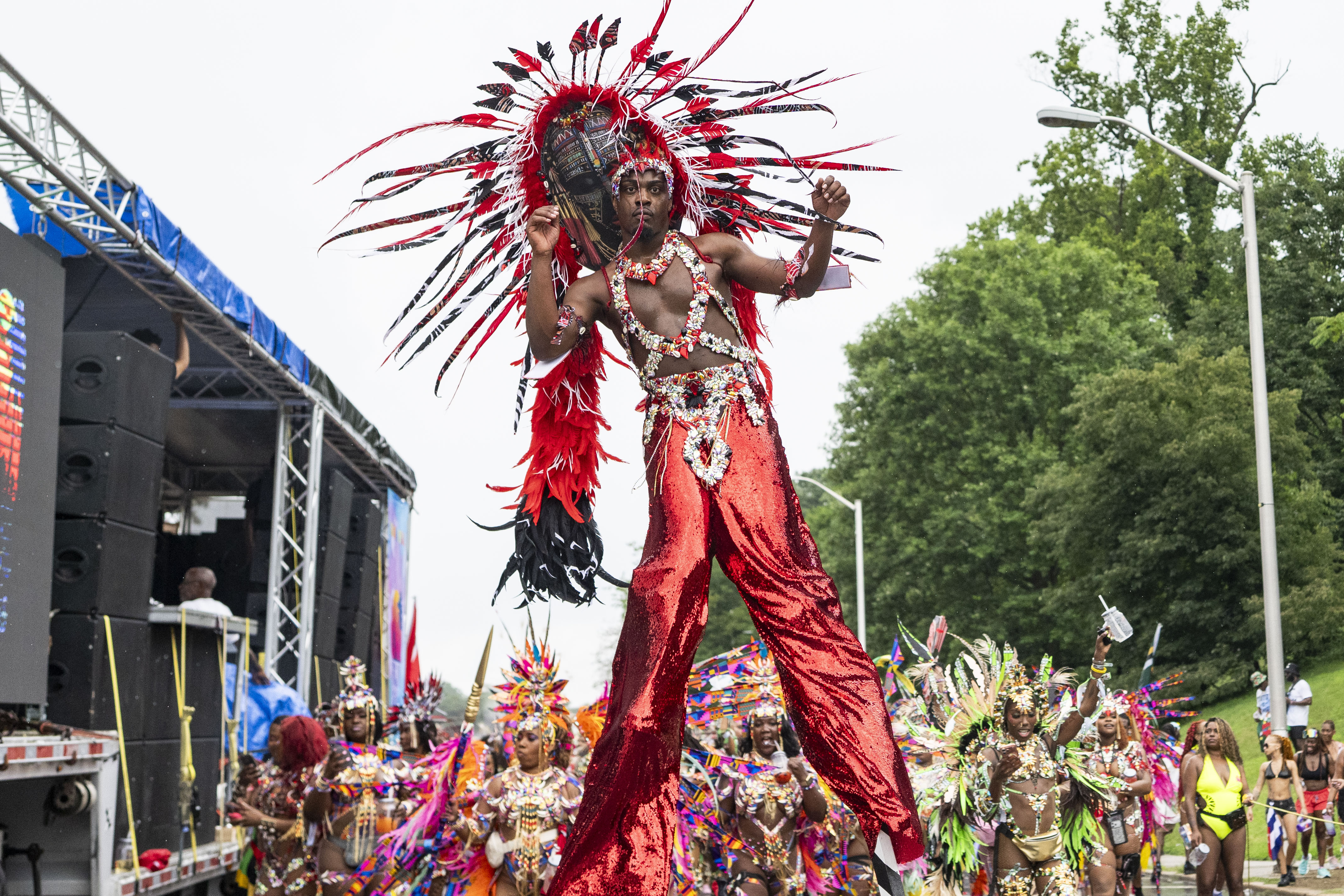 Thousands in Baltimore celebrate Caribbean culture with vibrant