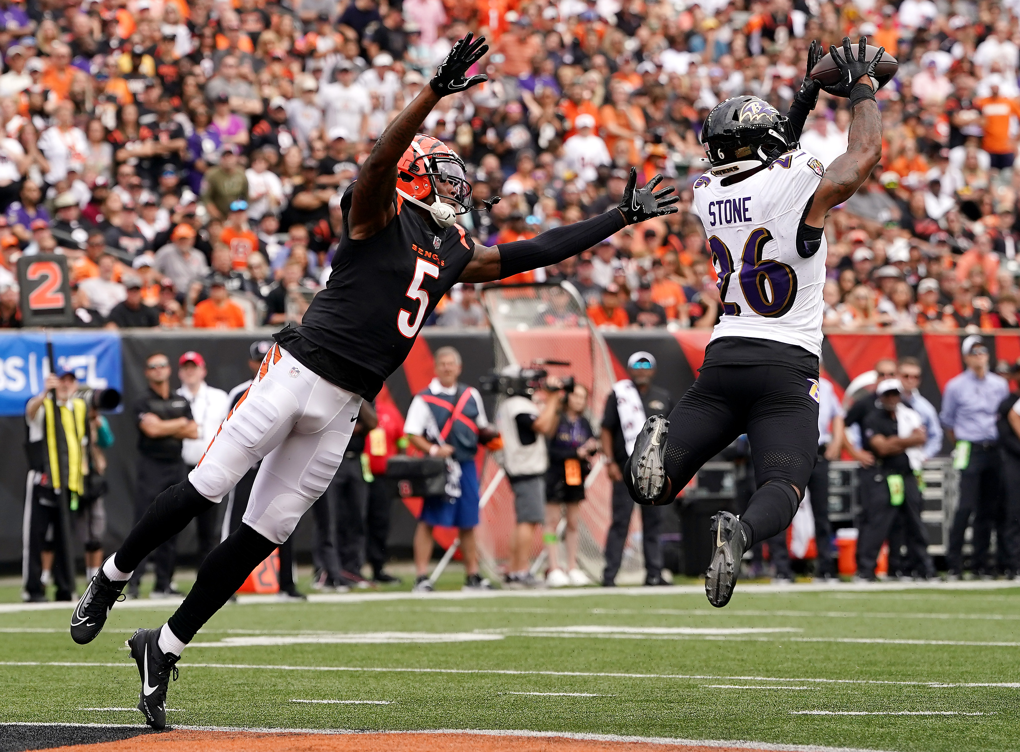 T.J. Watt rips sensational line-of-scrimmage interception from Joe Burrow —  again