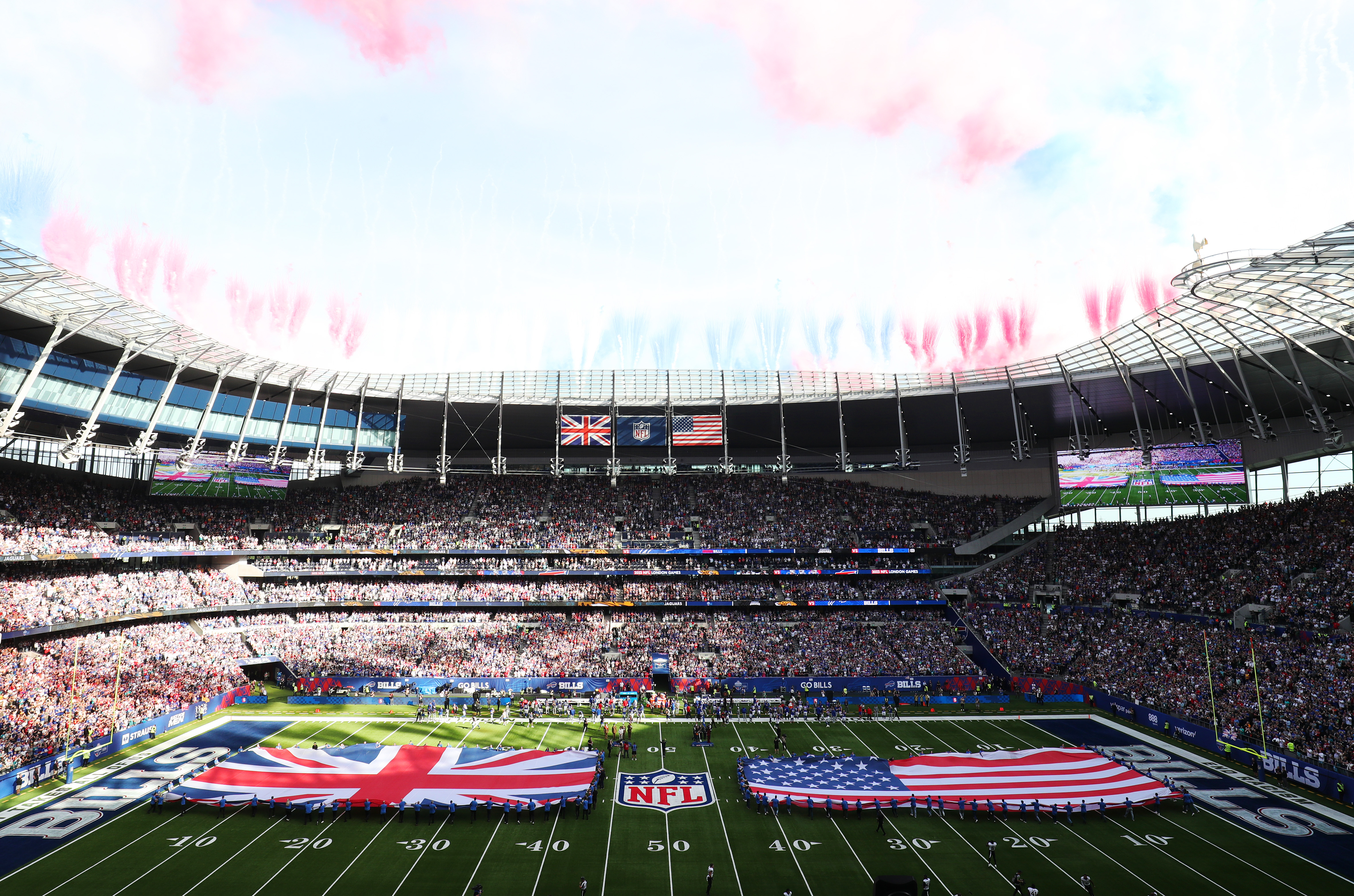 NFL London Games 2023 - Tottenham & Wembley Stadiums