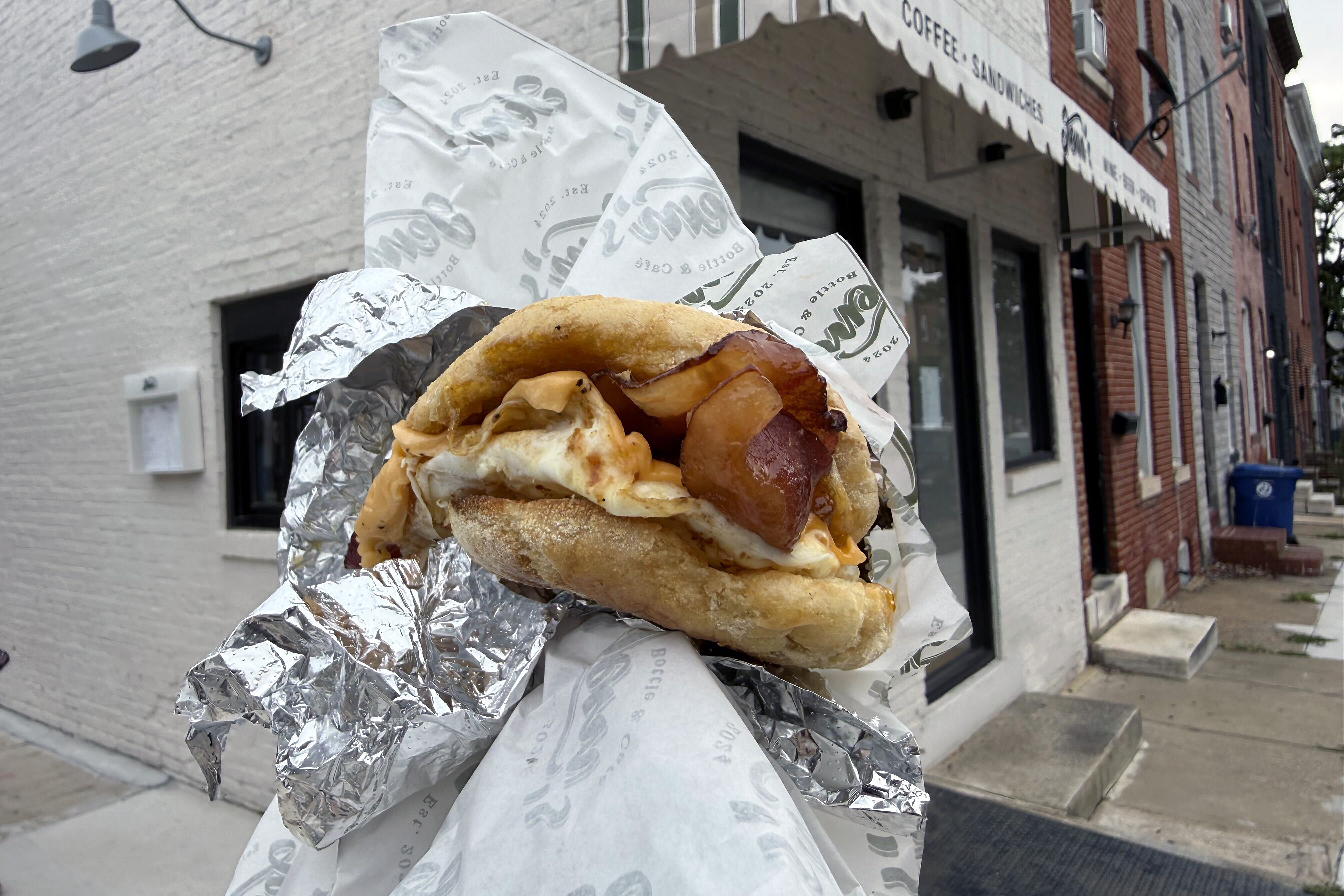 At Jem's Bottle Shop and Cafe, ring the bell for an egg sandwich