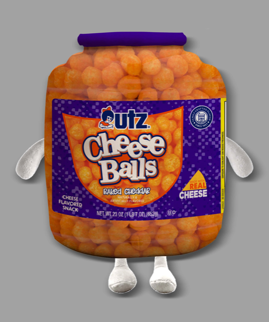 Utz Cheese Balls barrel toy