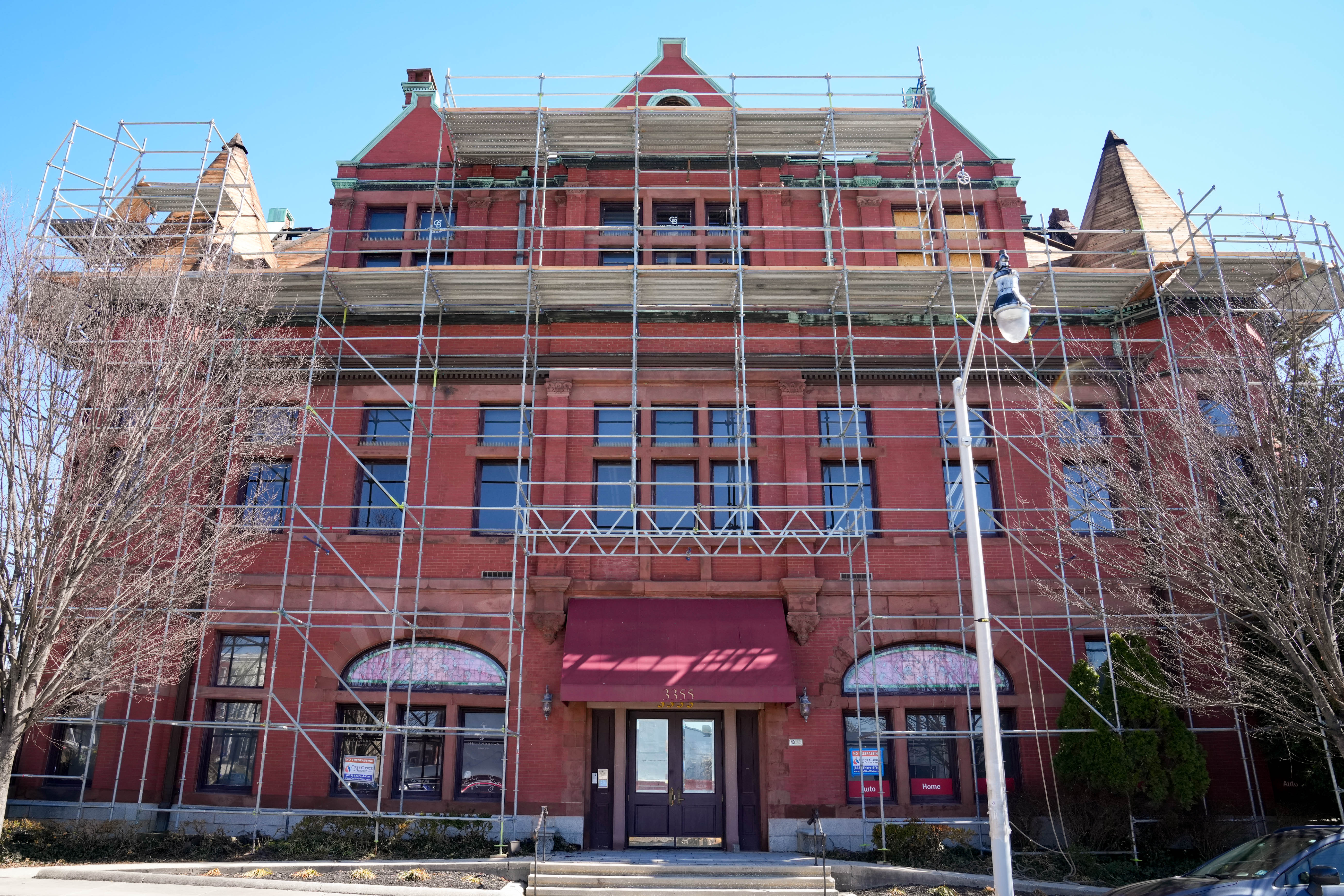 Months after the Castle fire, is the rebuild underway?