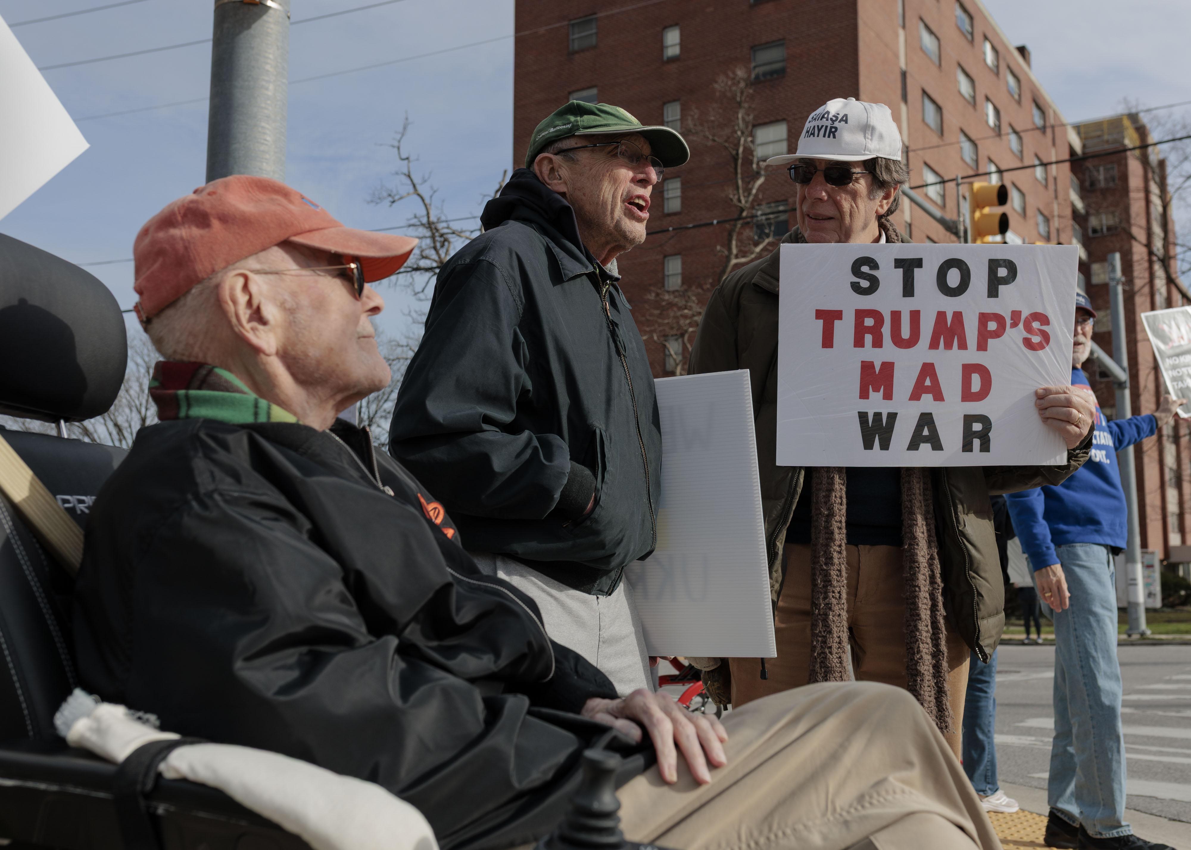 Meet the white-haired activists leading Baltimore's opposition to Trump