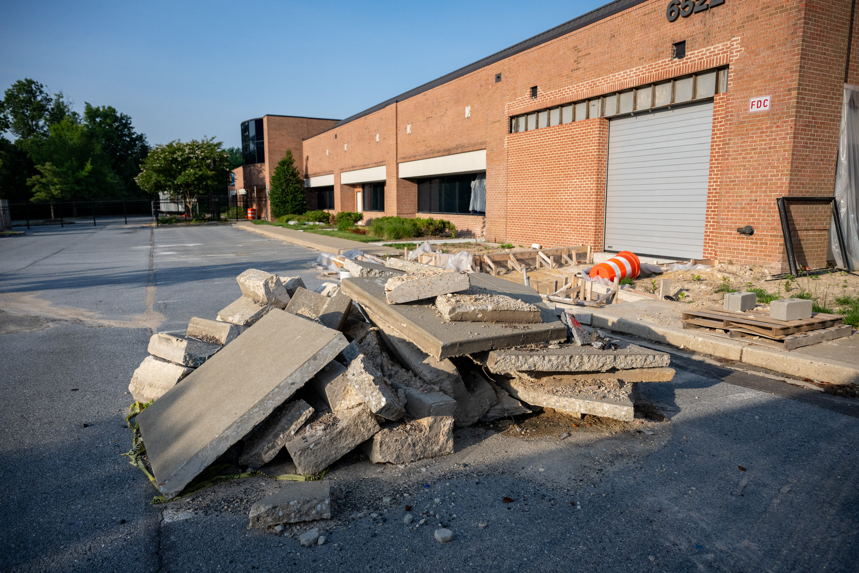 Construction resumes on proposed ICE facility in Elkridge