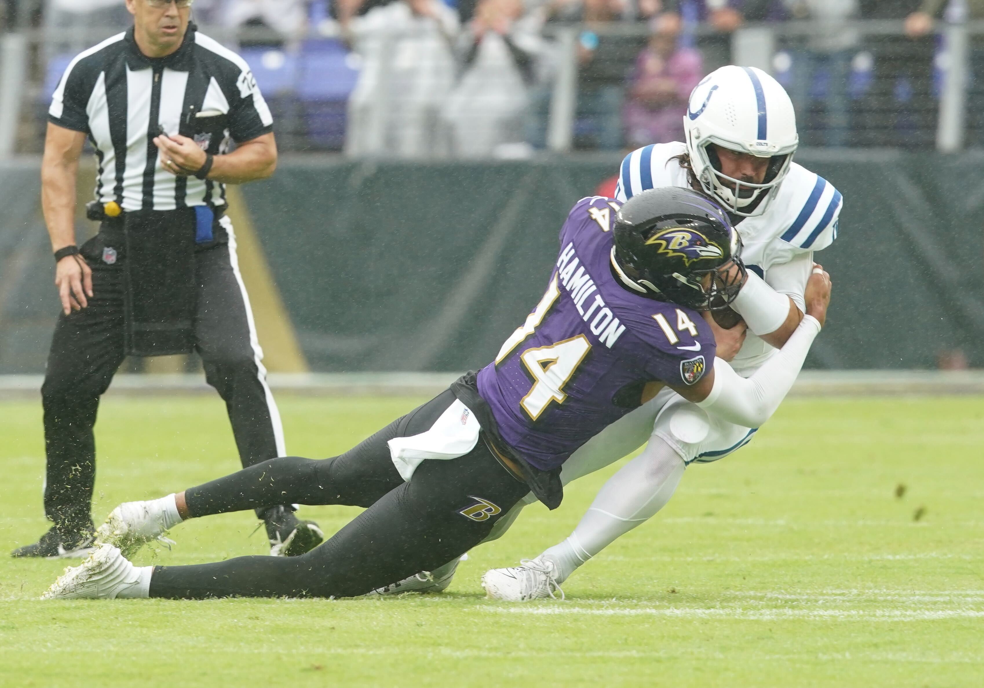 Ravens S Kyle Hamilton shares how S Marcus Williams is giving him