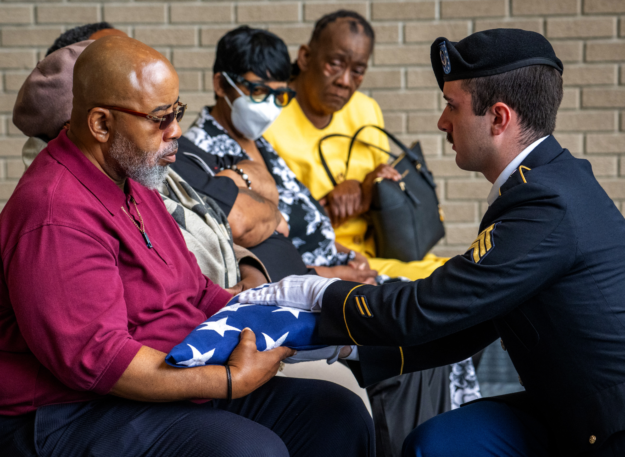 Black Maryland veteran missing since WWII is laid to rest in Crownsville