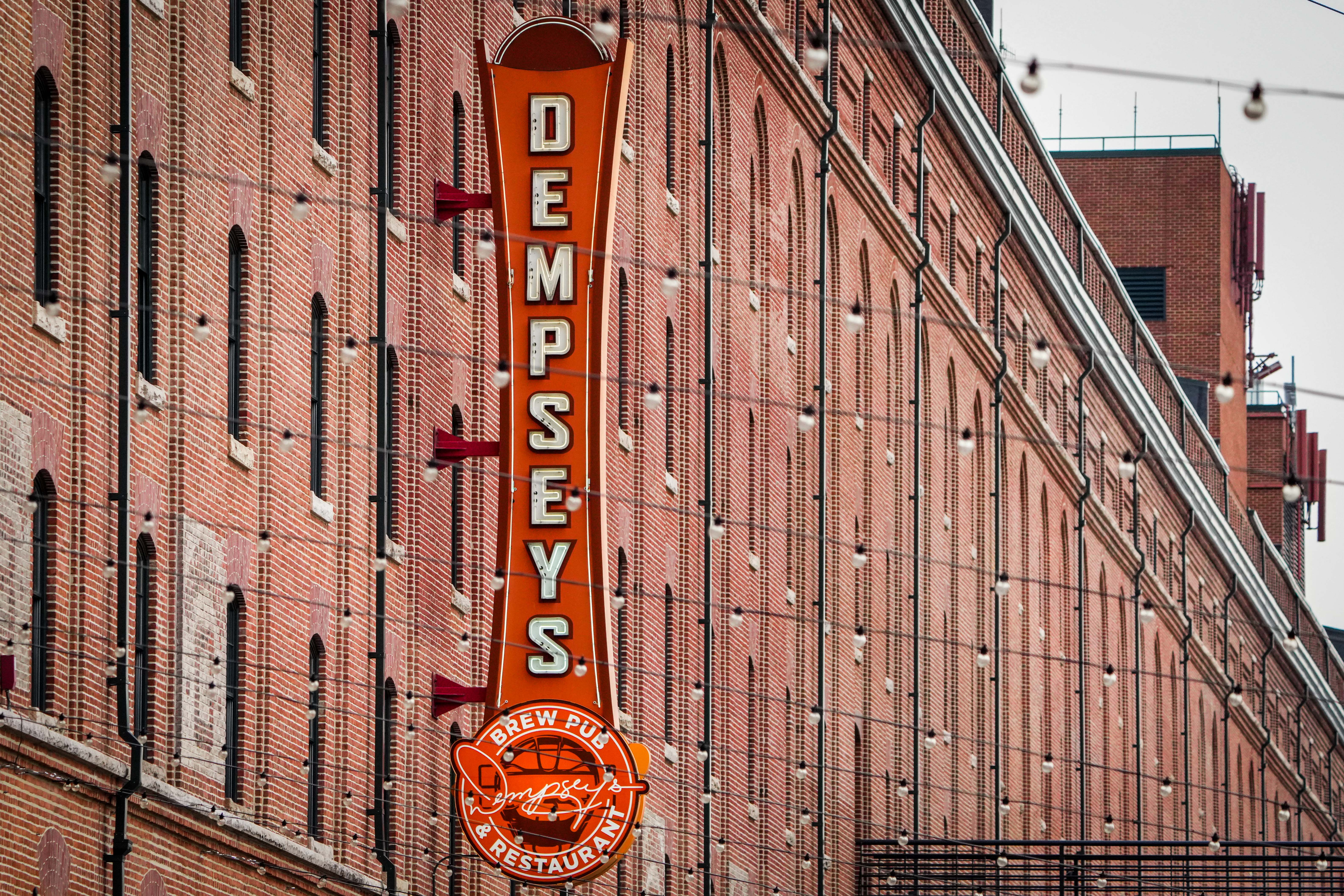 Oriole Park at Camden Yards. The scoreboard at Orioles Park at Camden Yards,  hom #Sponsored , #advertisement, #advertisement, #Park…