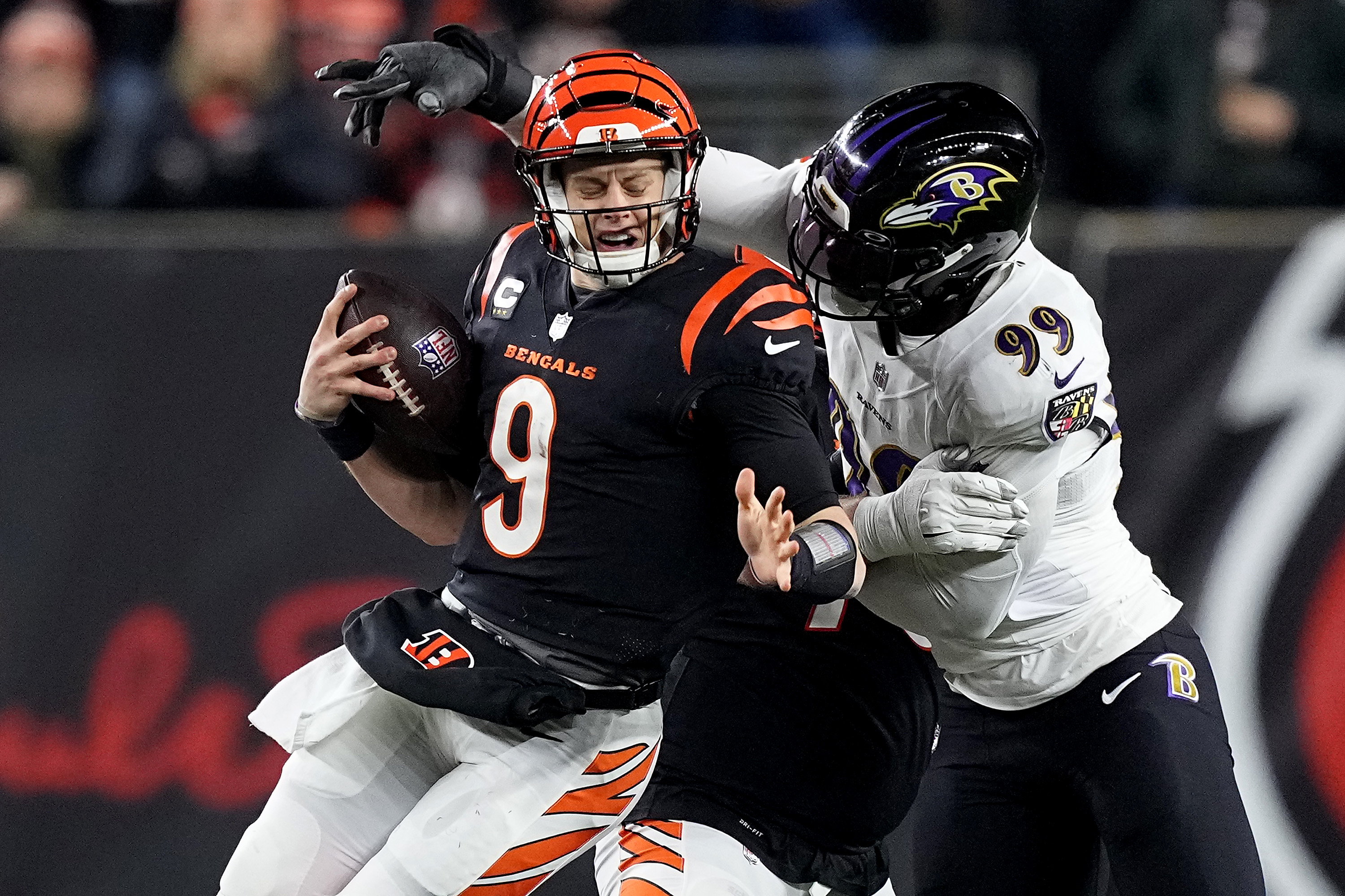 See it: Joe Burrow arrives for Ravens vs. Bengals playoff showdown