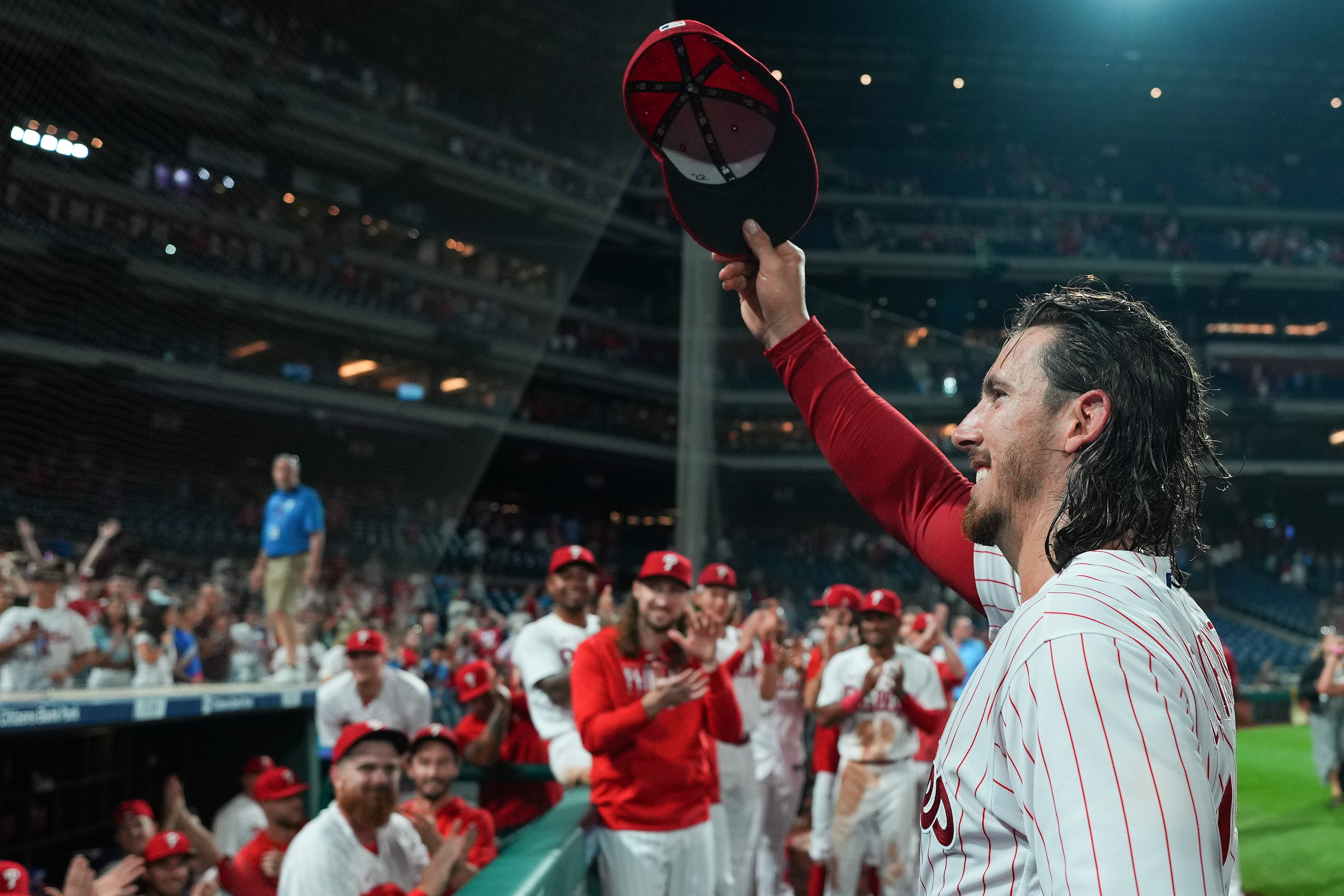 Michael Lorenzen throws no-hitter as Phillies beat Nationals 7-0