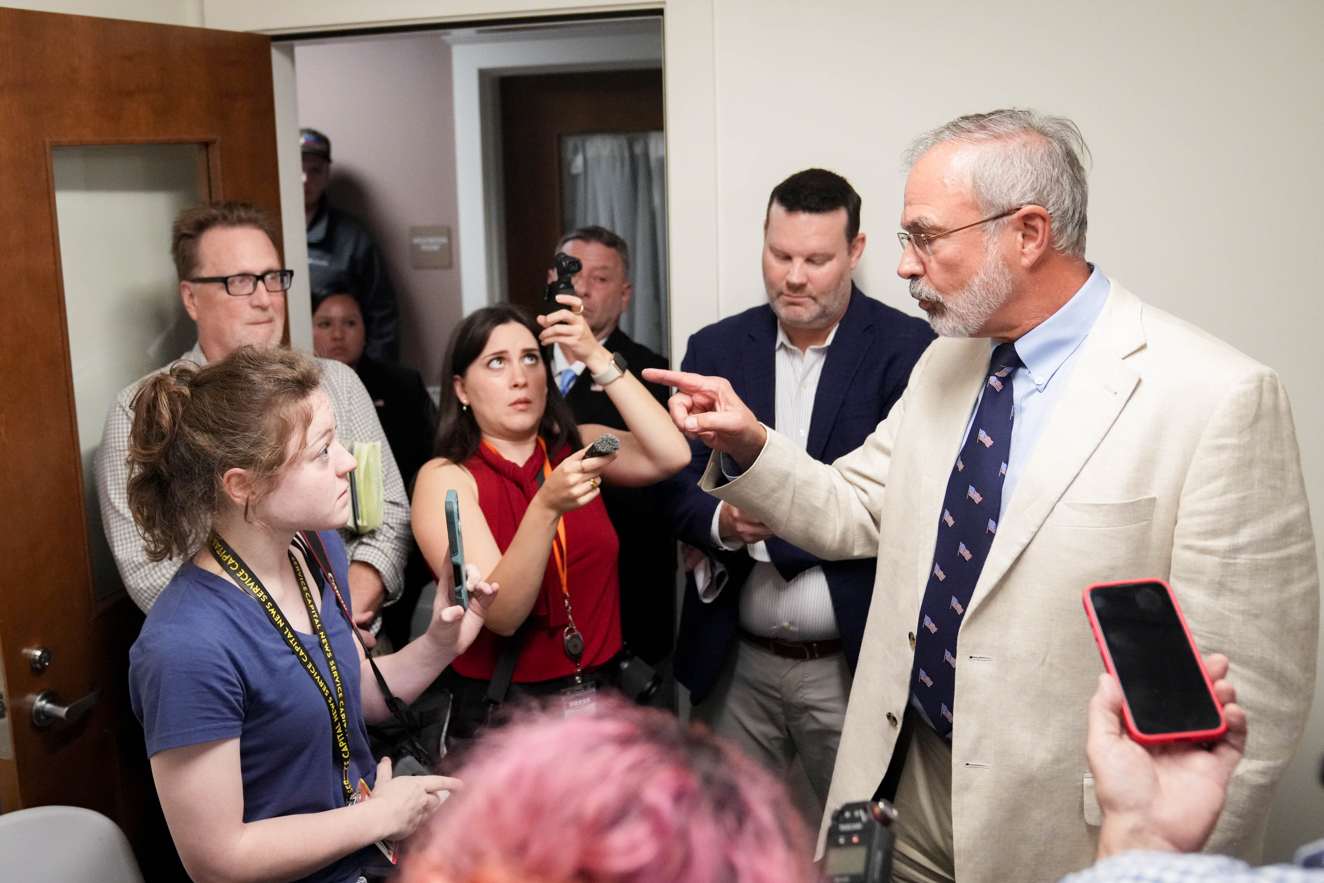 Inside Andy Harris' debate crashout