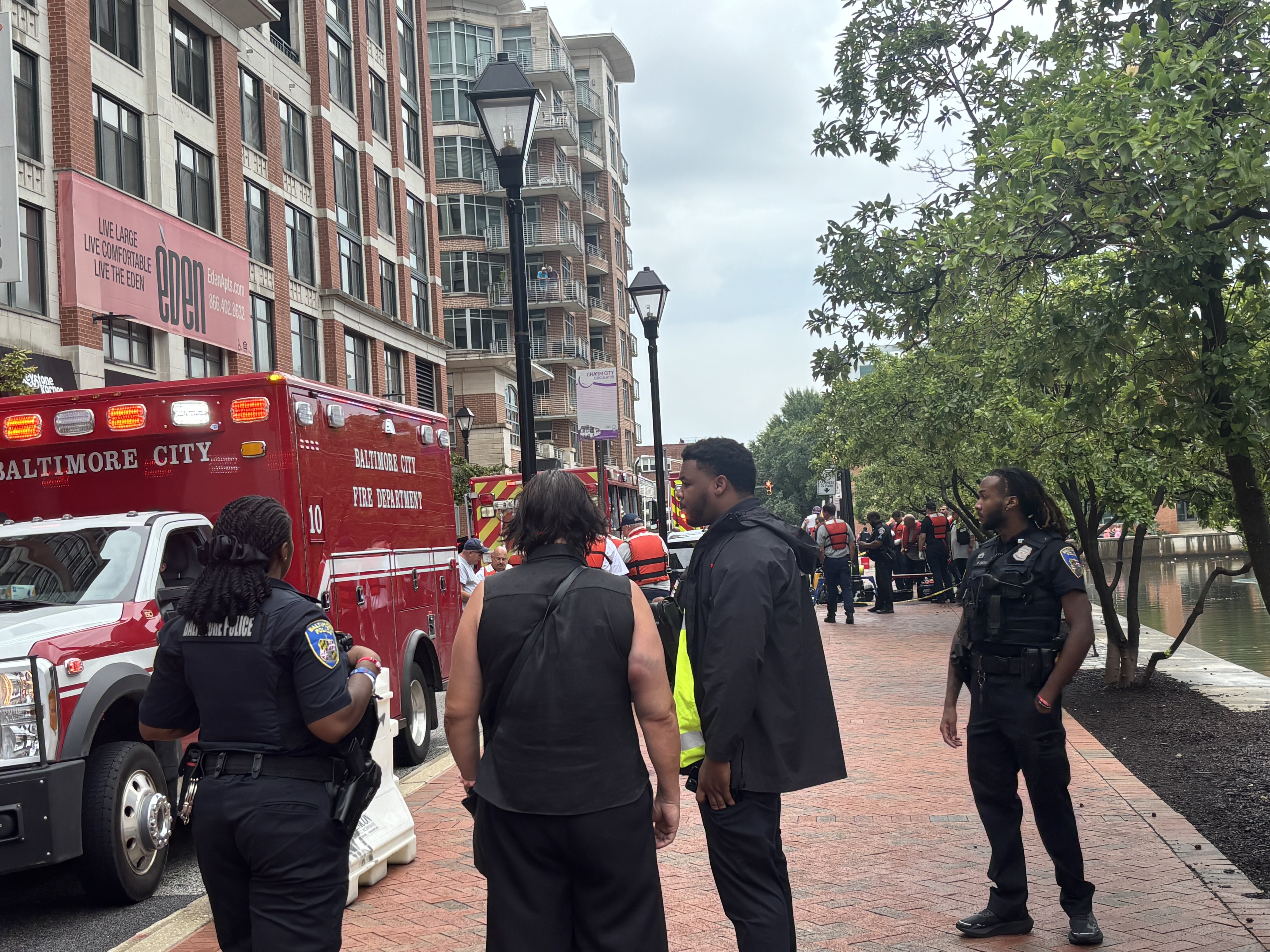 Parkville man charged with murder for shoving man into Inner Harbor