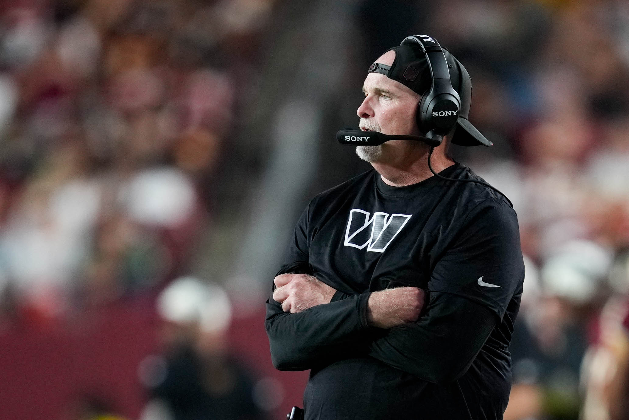 The Commanders got a reality check in Detroit. Can they fix their O-line?
