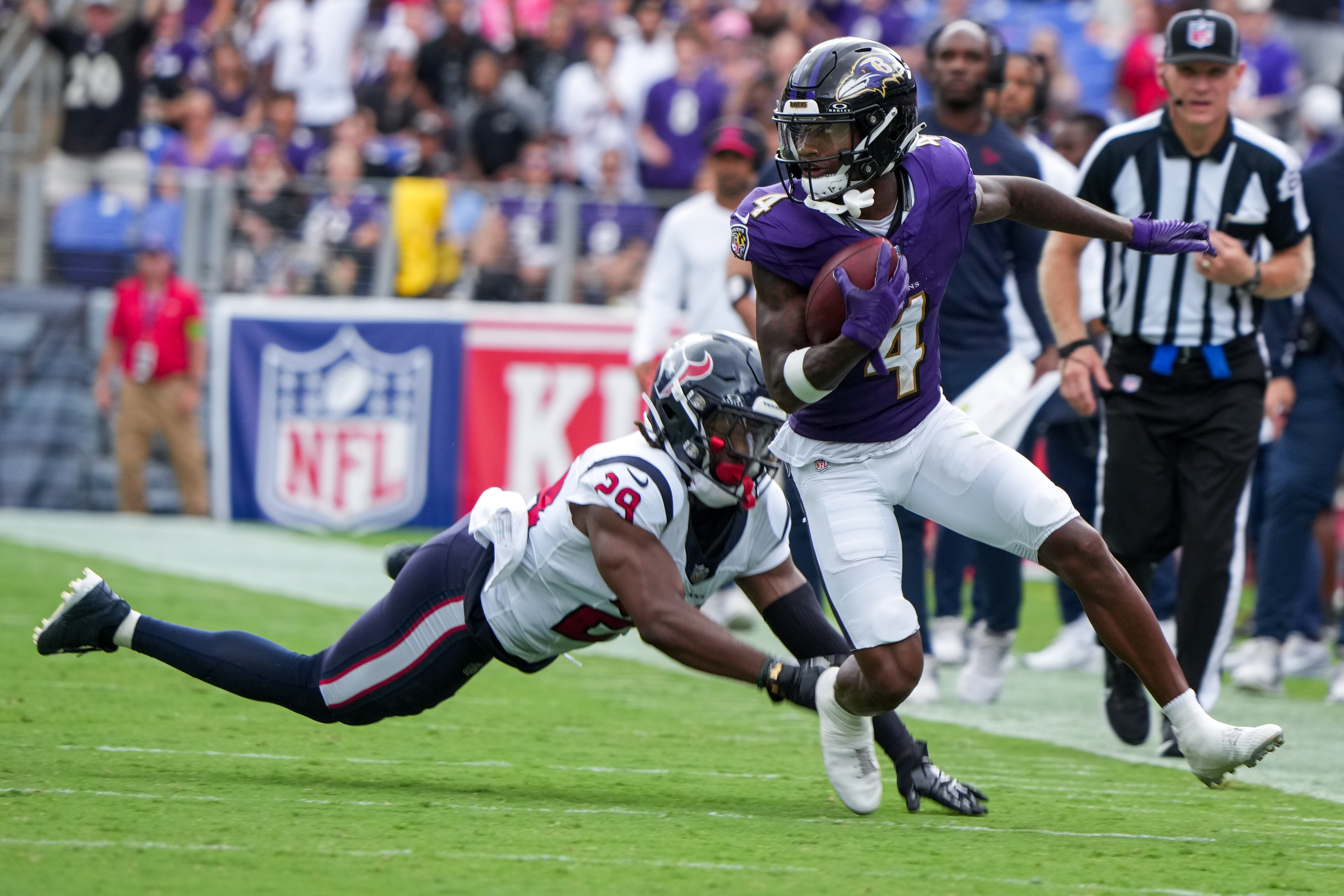 Ravens vs. Texans: Key takeaways as Baltimore leads 7-6 in first half