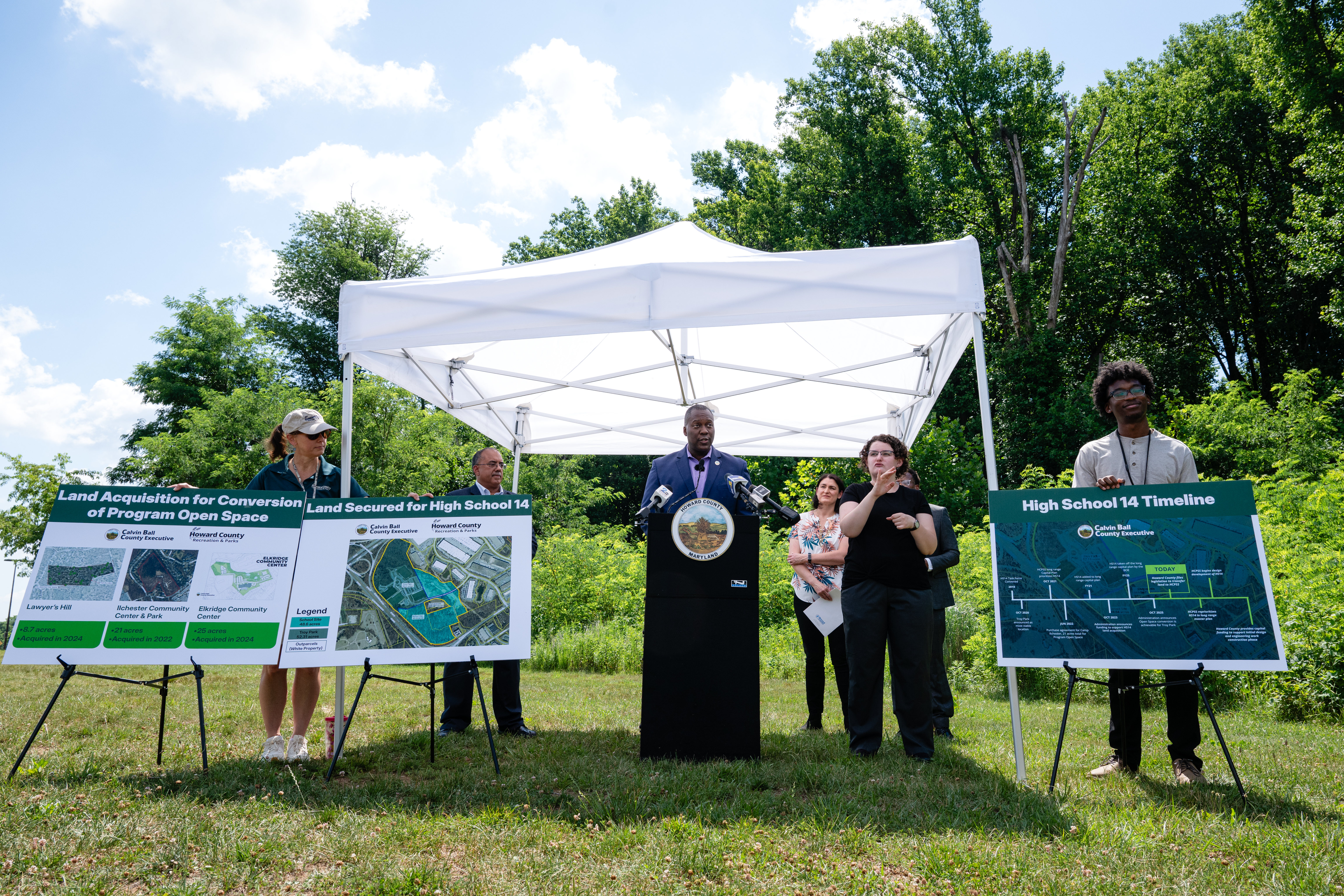 ‘A Herculean task': Howard County officials secure site for future high school