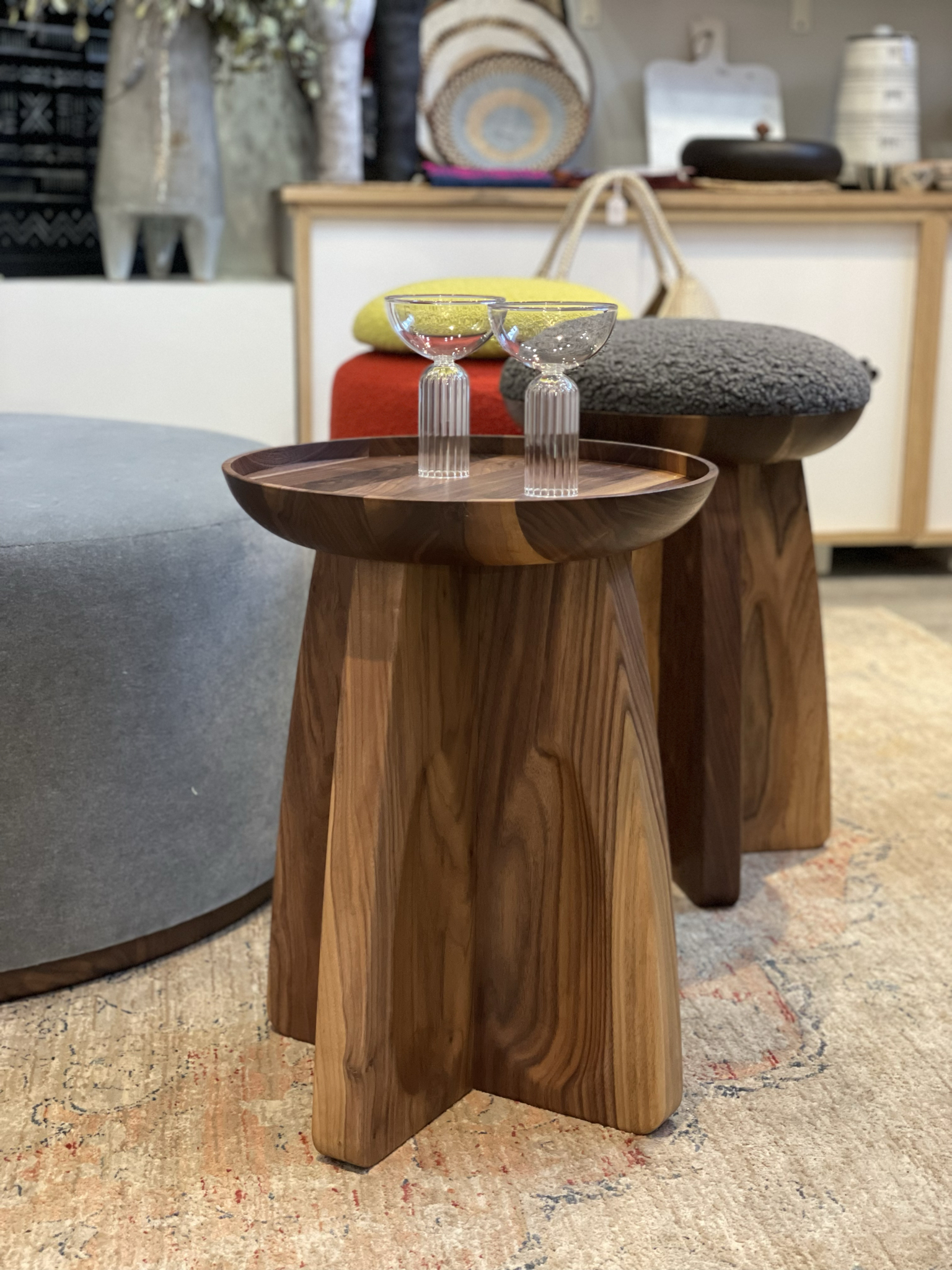 Asé Design Studio’s handmade maple plant stands