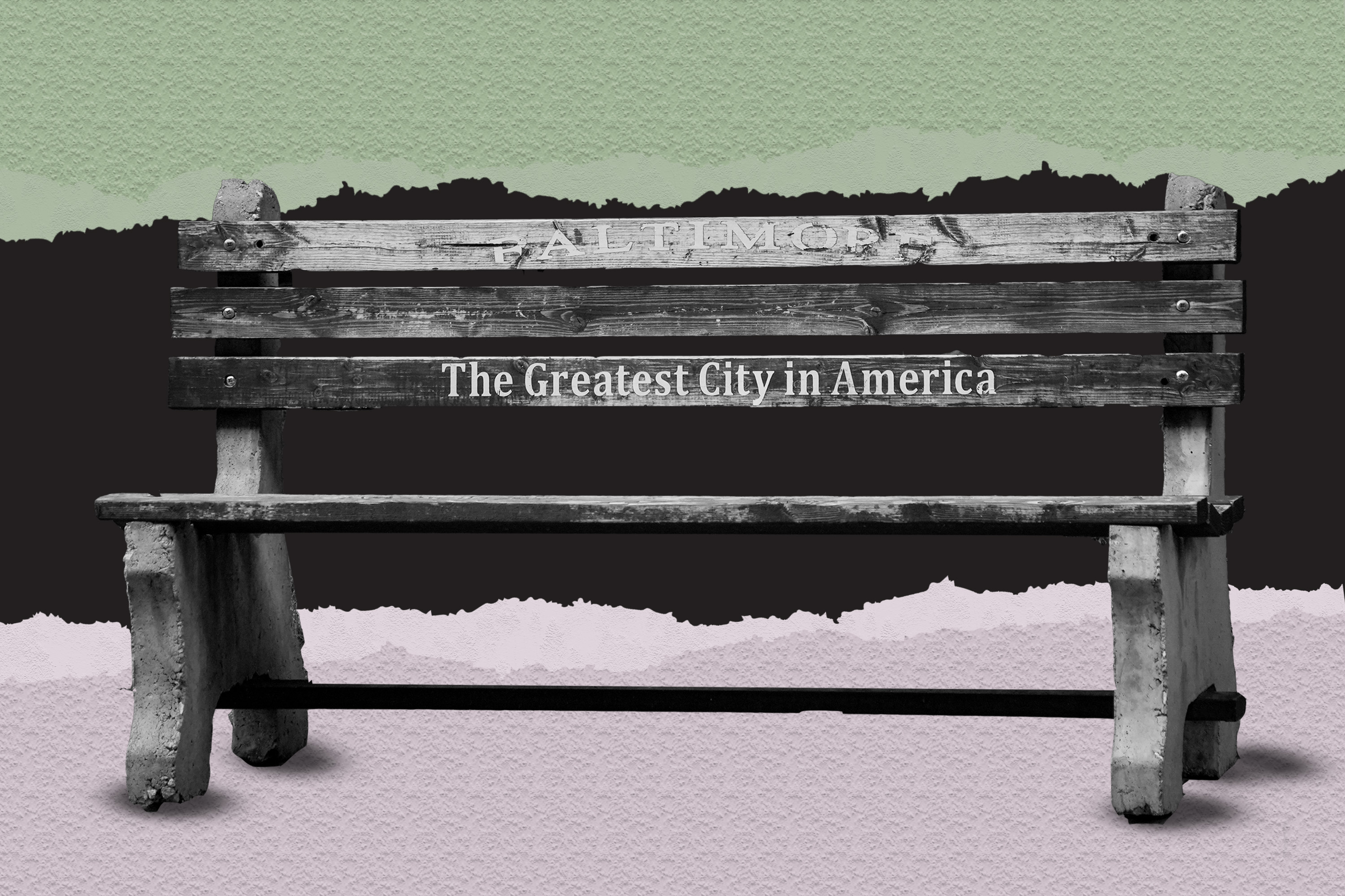 What's with those “The Greatest City In America” benches?