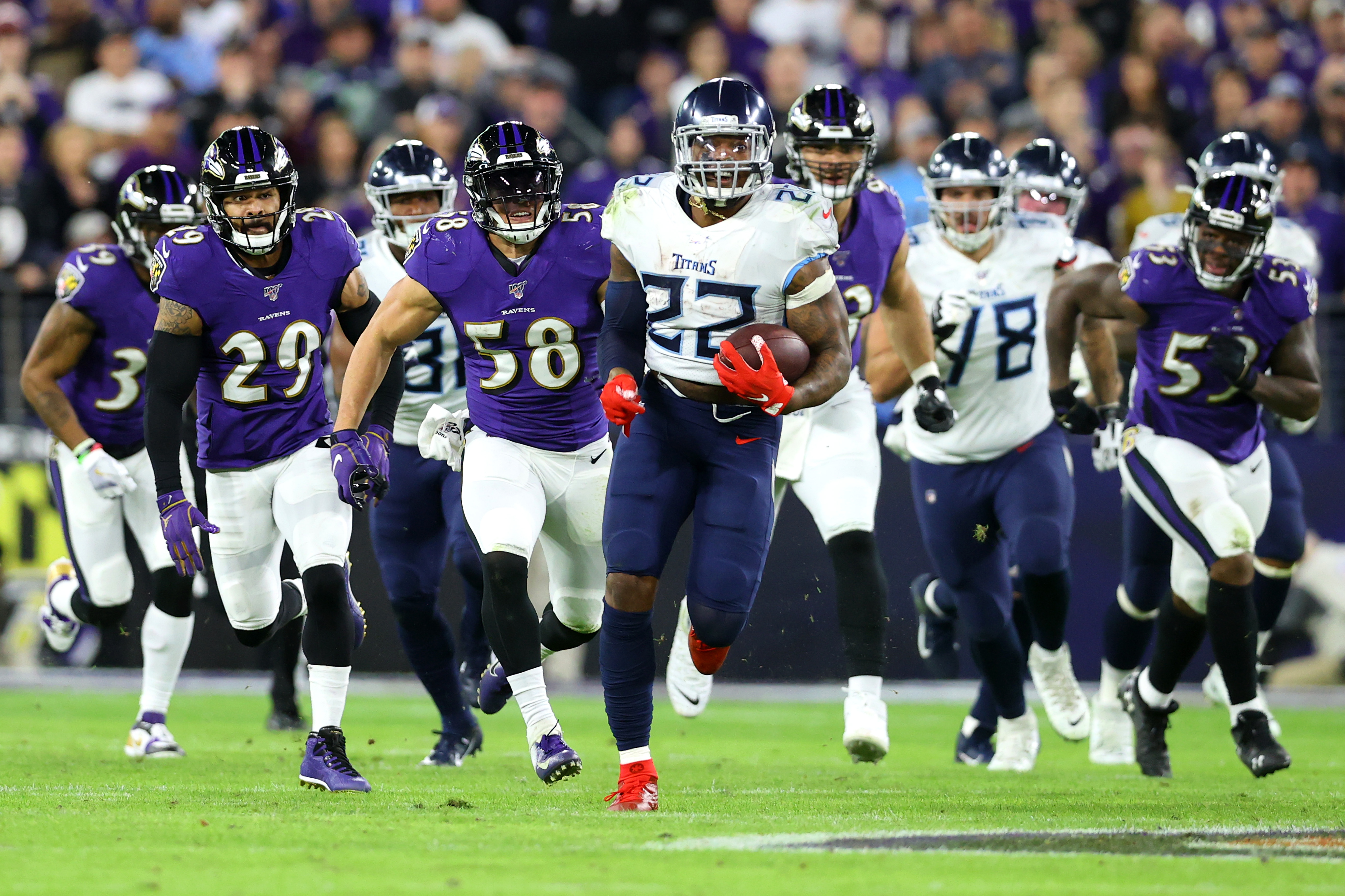 If Derrick Henry can't carry the Ravens to new heights, his contract could  wind up as dead weight - The Baltimore Banner