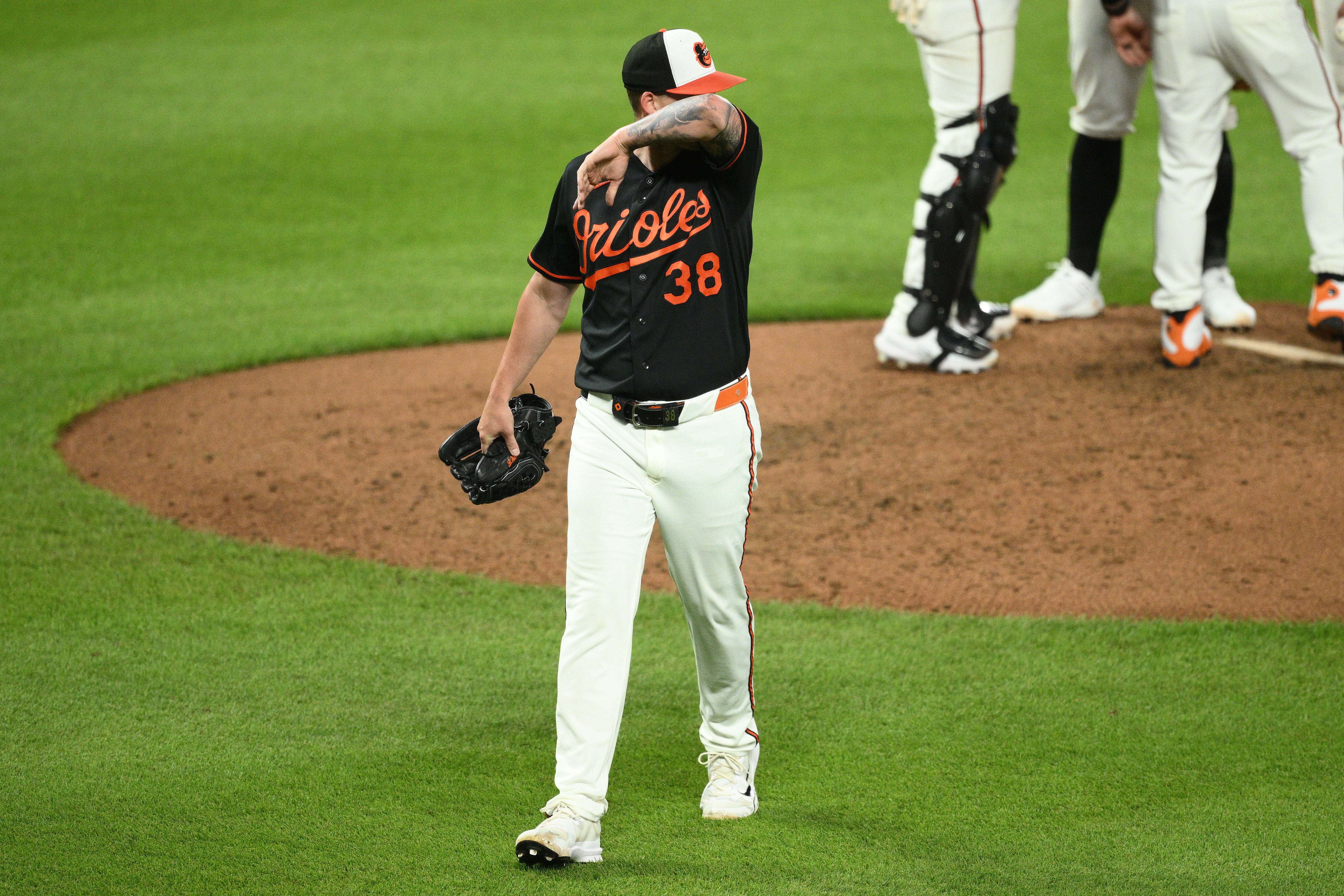 Orioles pitcher Kyle Bradish is done for the regular season
