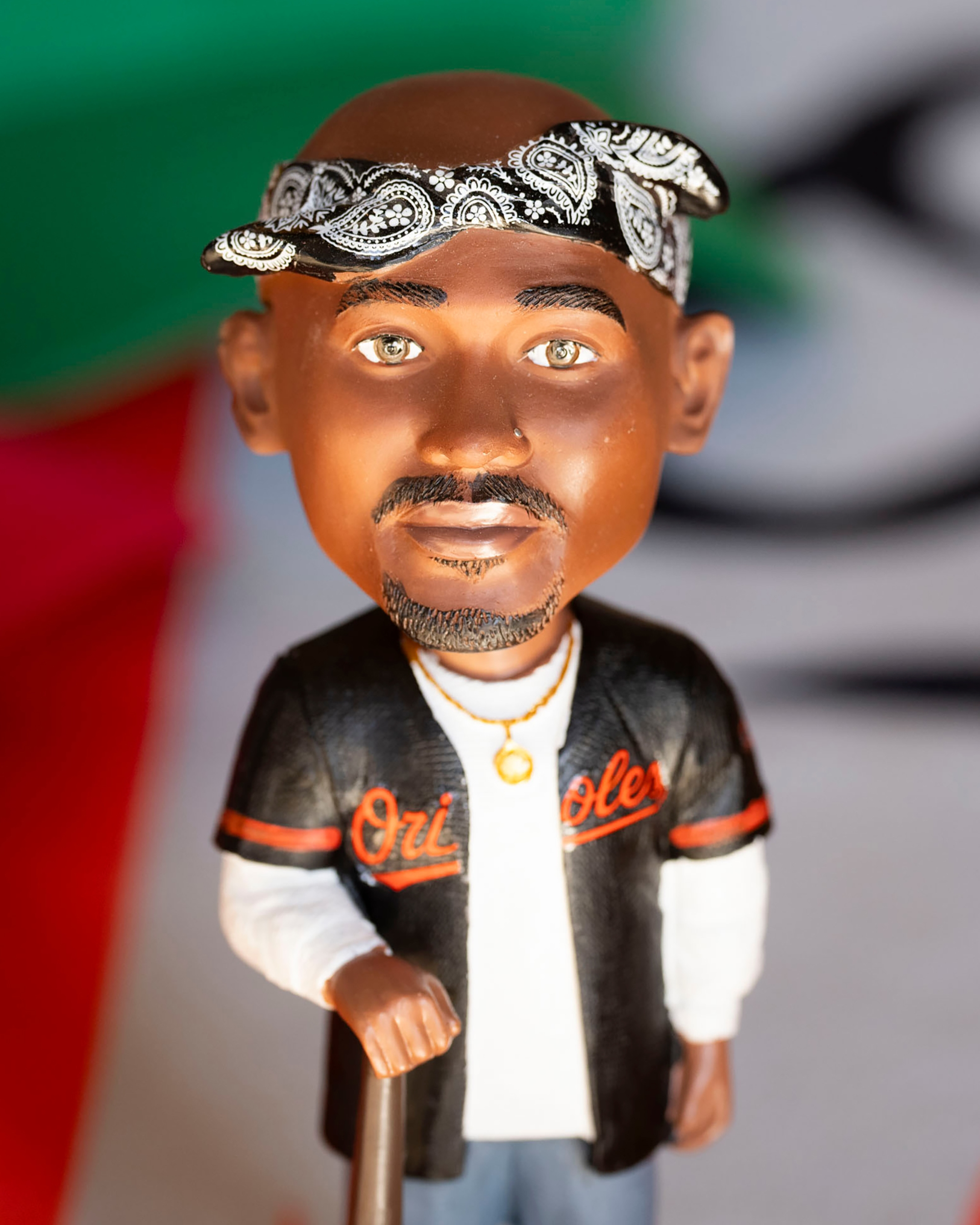 Tupac superfans flood Camden Yards for bobblehead giveaway - The