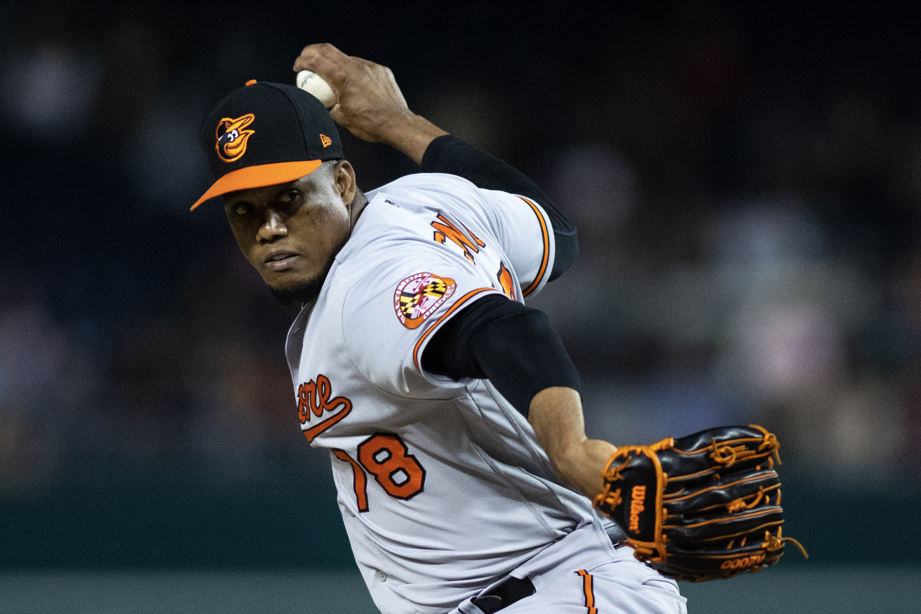 Yennier Cano continues his dominance for the Orioles