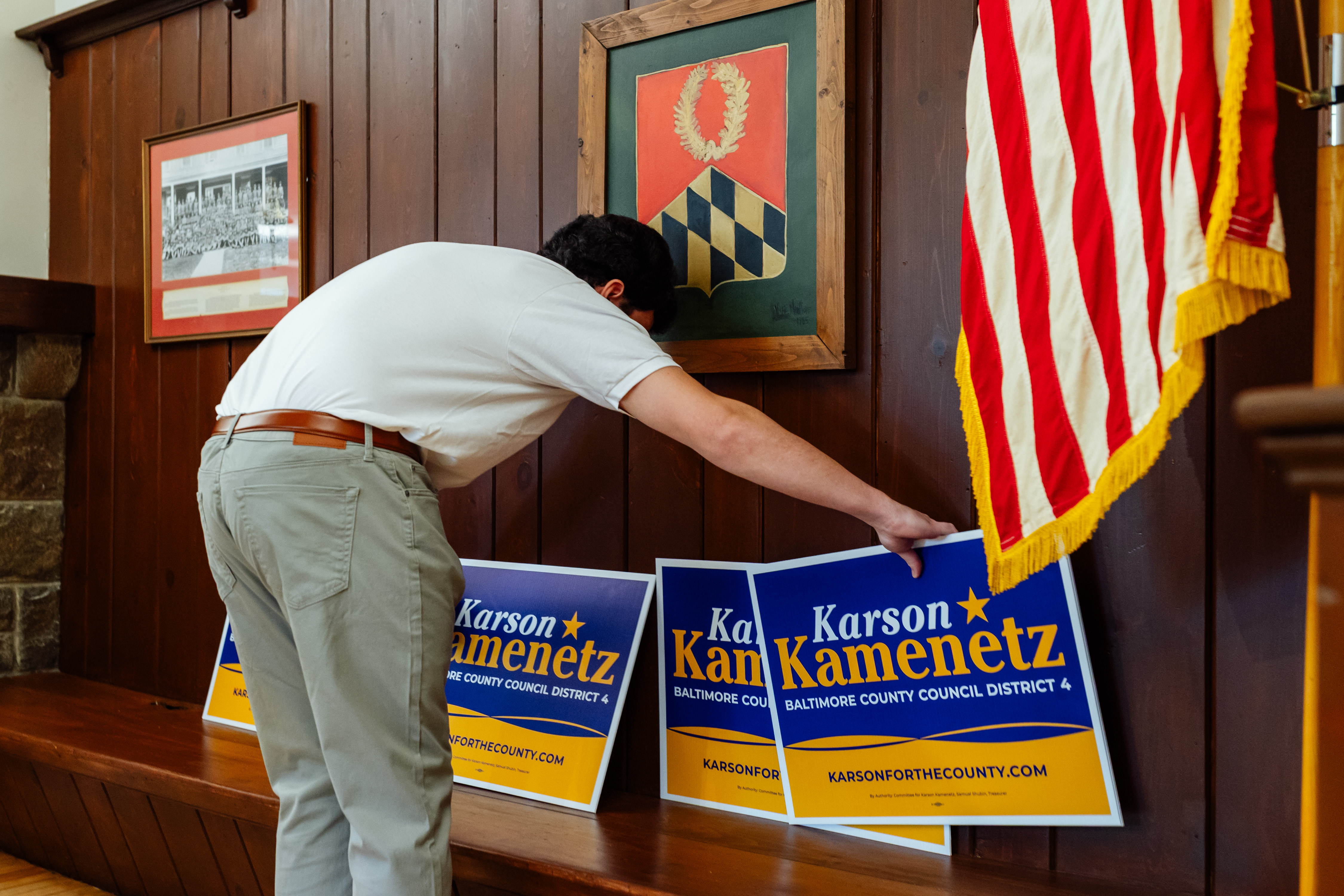 Karson Kamenetz: Baltimore County candidate campaigns beyond