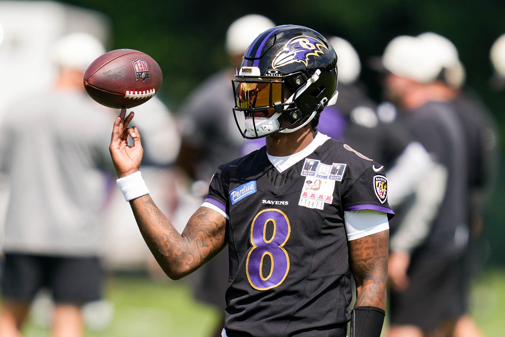 Kyle Goon: Lamar Jackson's contract talks will loom. But in the meantime he's embracing change.