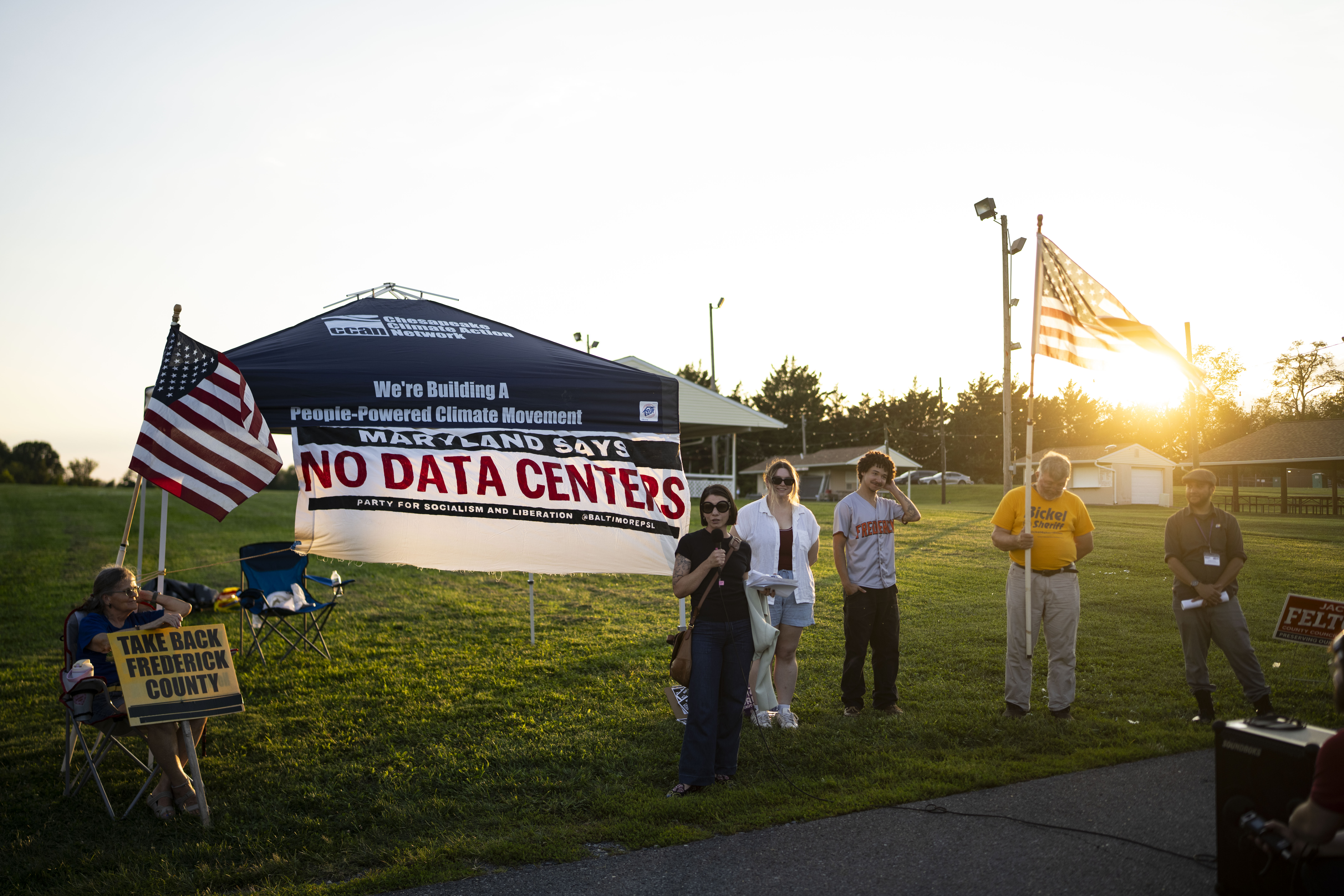 How data centers came to dominate politics in Maryland's purplest county