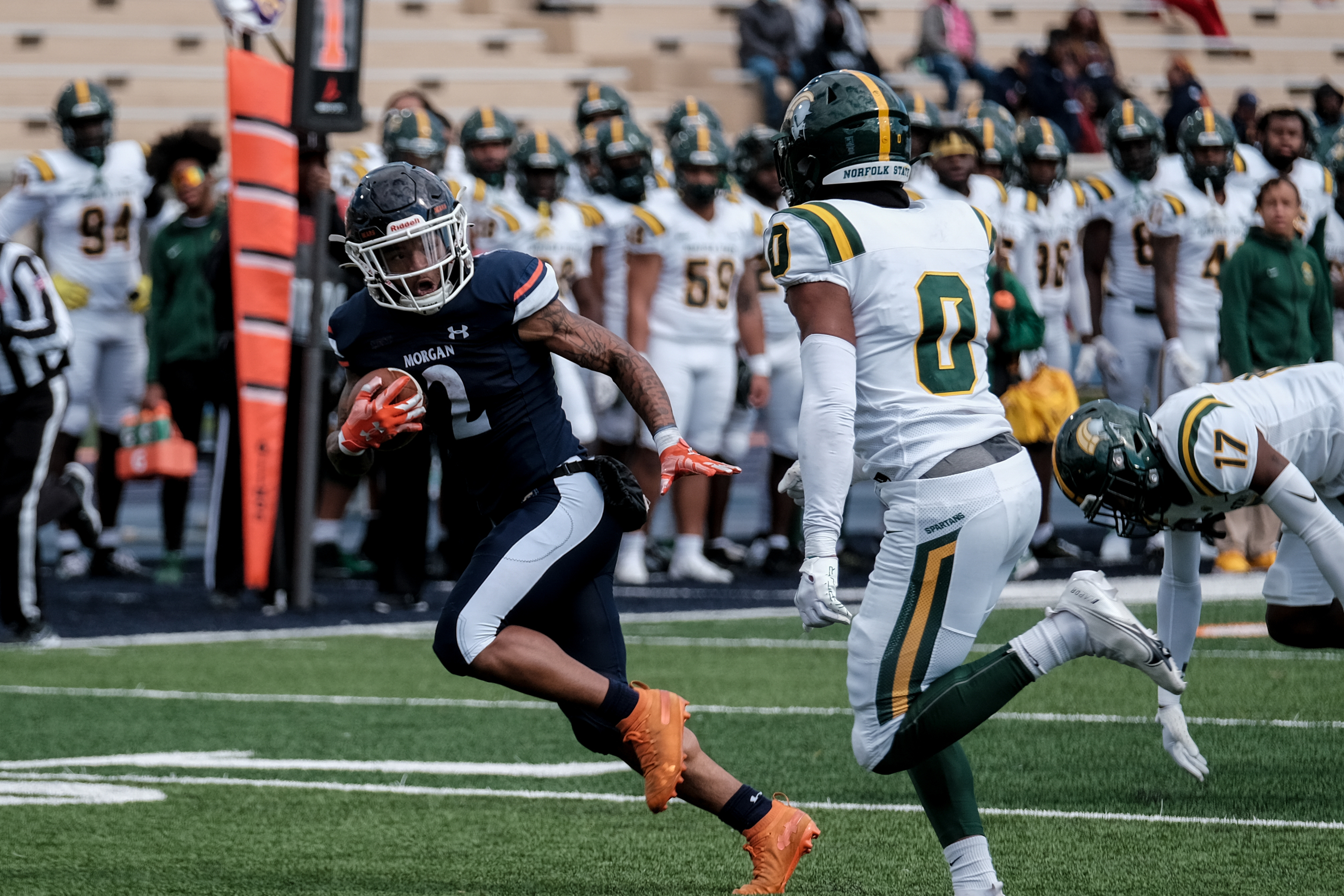 Former Offensive Lineman Joshua Miles signs With Atlanta Falcons - Morgan  State University Athletics