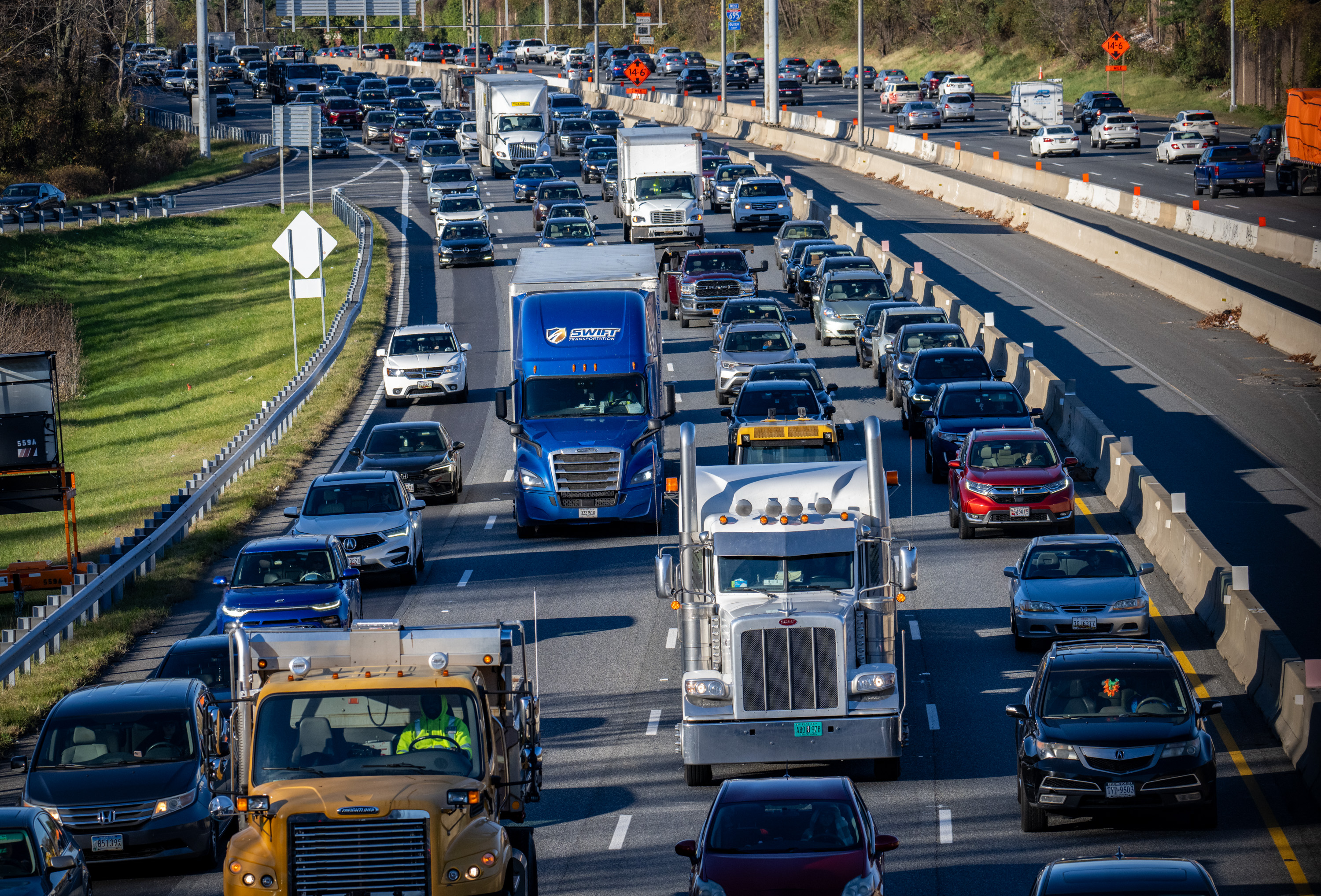 traffic様 3 more years of I-695 work ahead, but officials say it's worth it