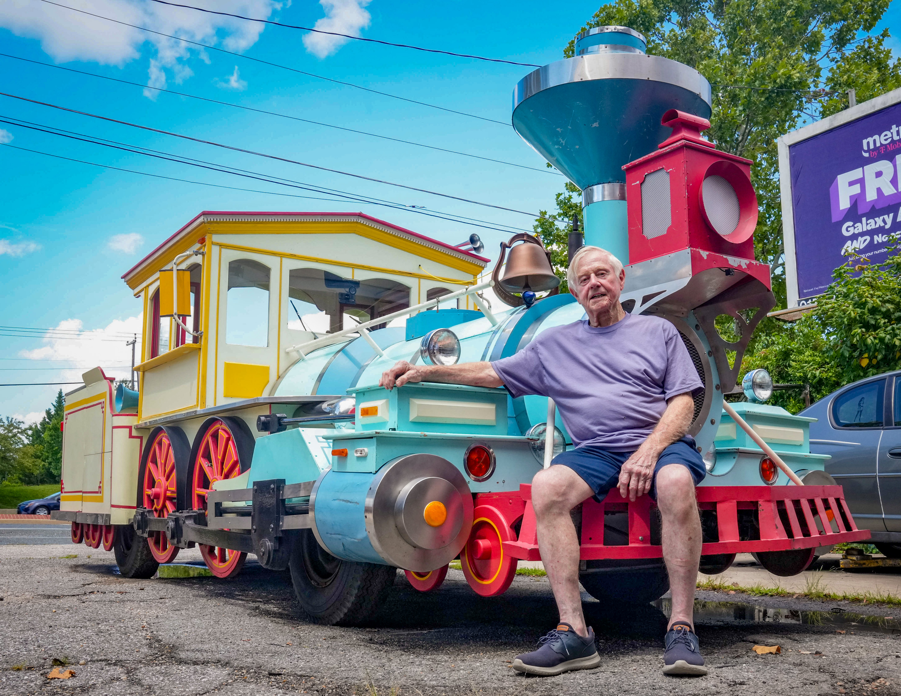 Ever wanted to own a parade train car? This might be your chance.