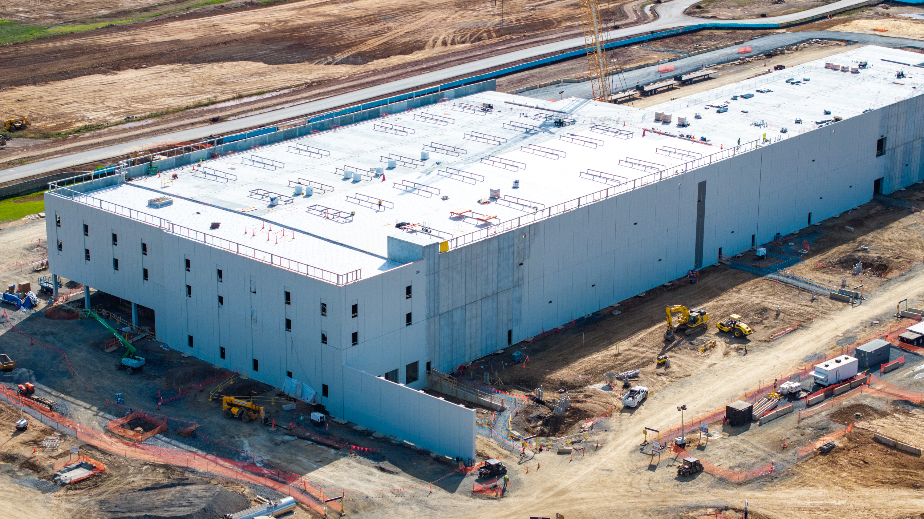 Friday, Oct. 3, 2025 — A massive data center is being built on the 2,100-acre former Eastalco smelting site in Frederick County.