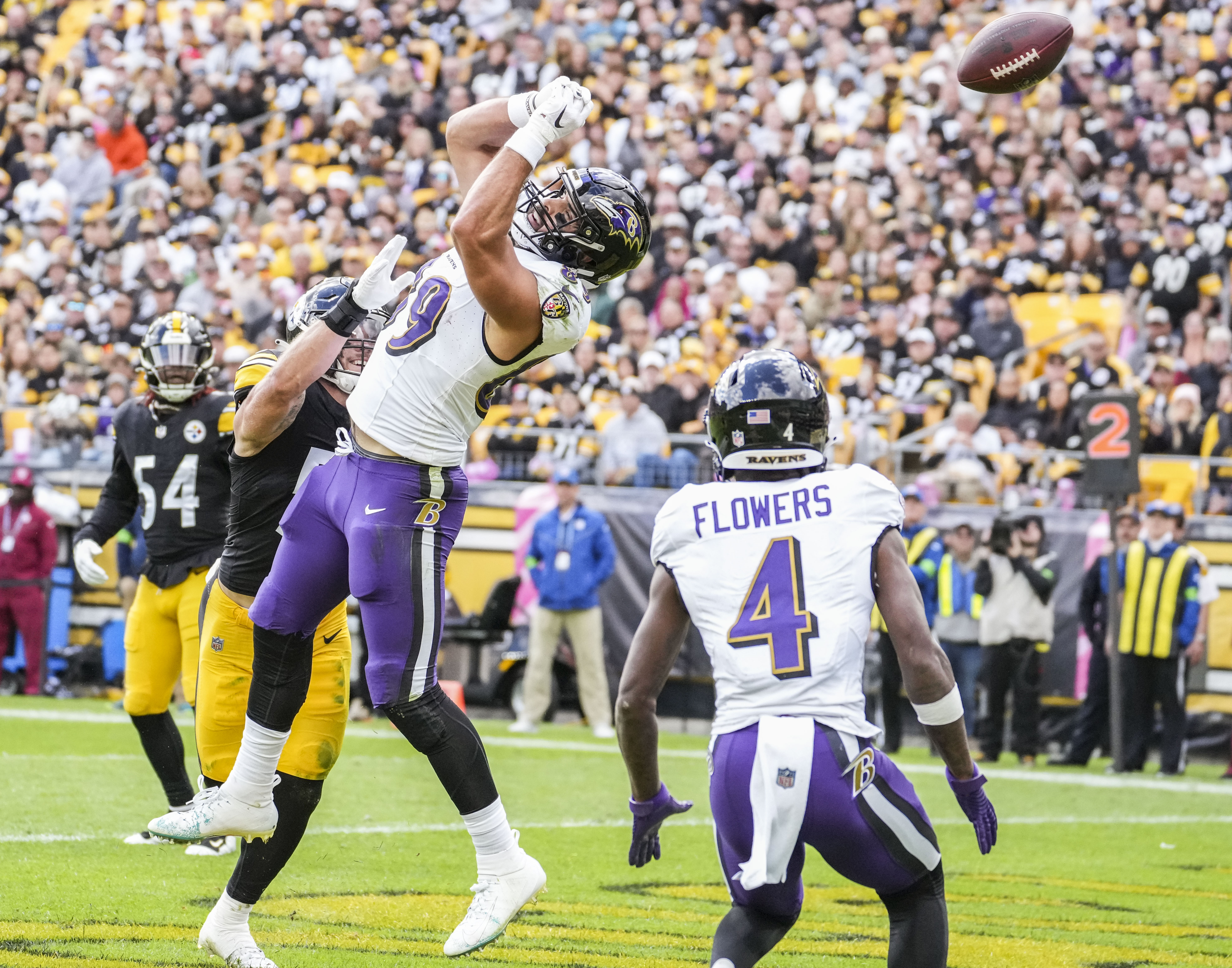 Ravens- Steelers proving today, it could be one of the NFL'S