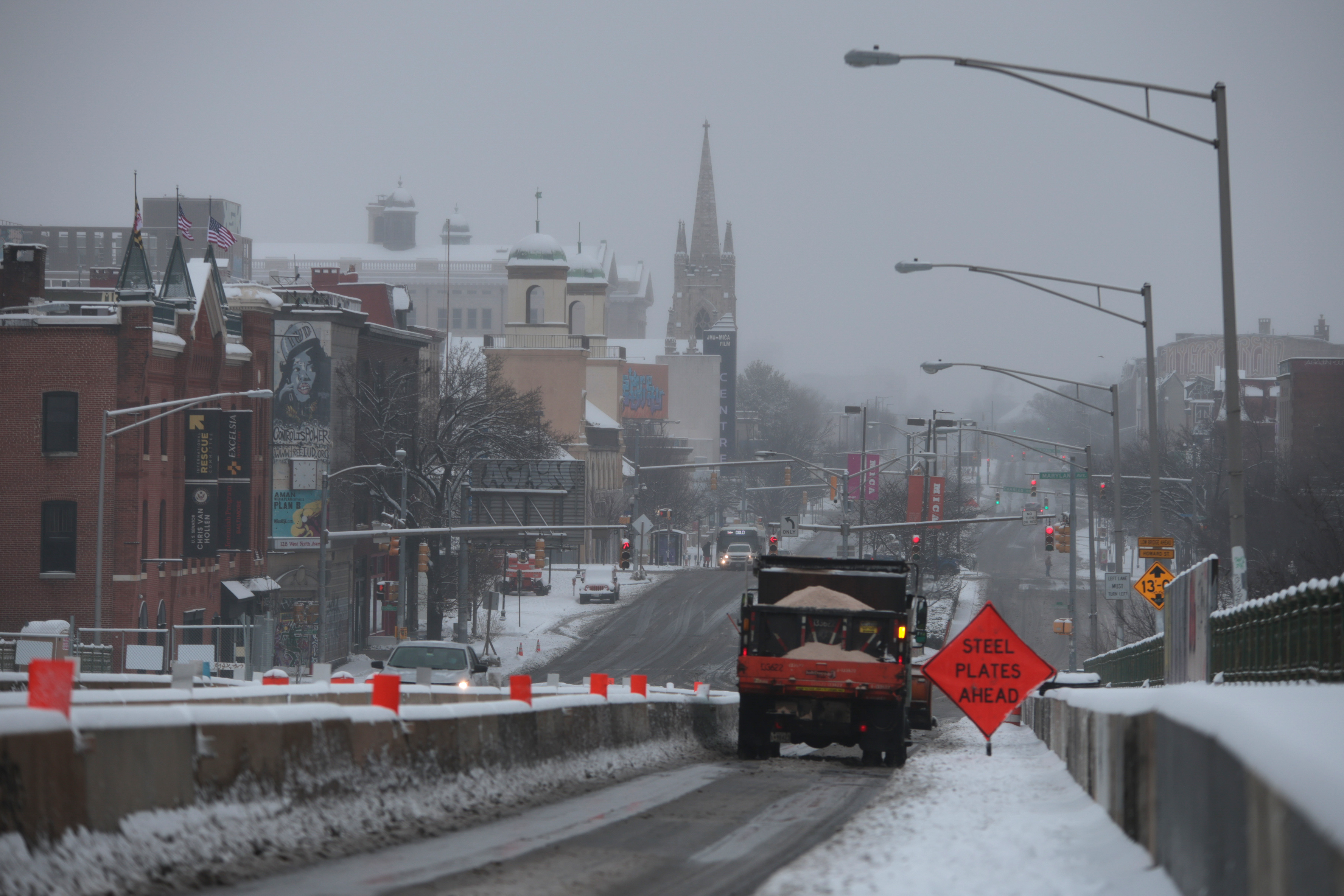 Snow In Baltimore In December